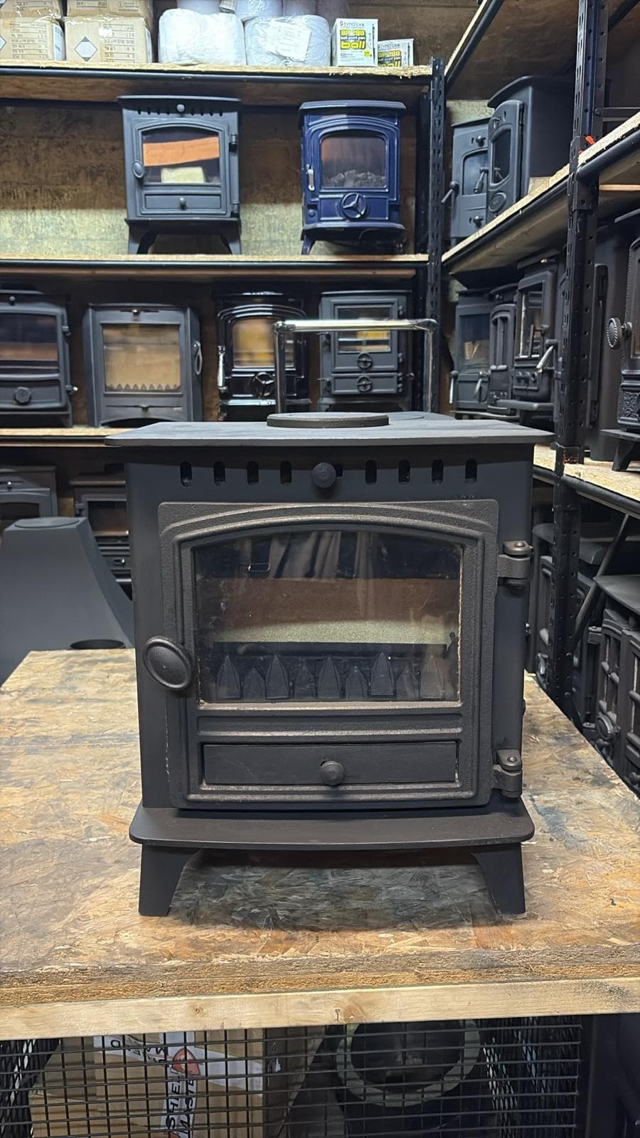 Hunter Herald 4 5kw Stove, MULTIFUEL, (log,wood+burner), DEFRA, eco stove🚚🚚🚚 4