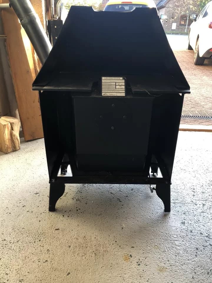 Hunter Herald 6 6KW lpg gas stove fire 4