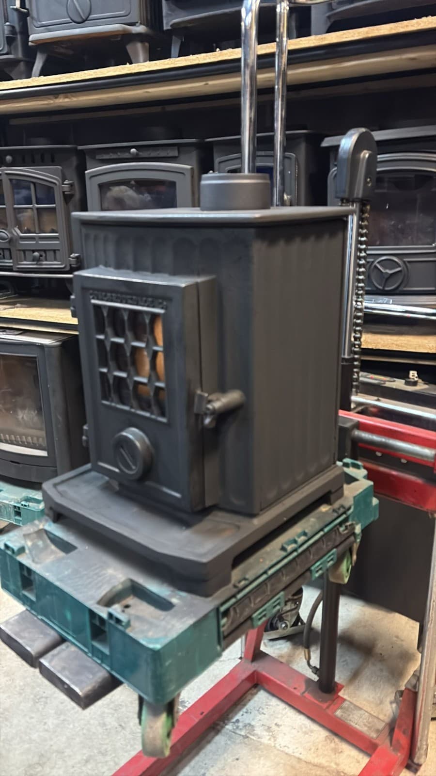 Aga Coalbrookdale Little Wenlock Stove,5kw, MUTIFUEL, (log,wood+burner) 2