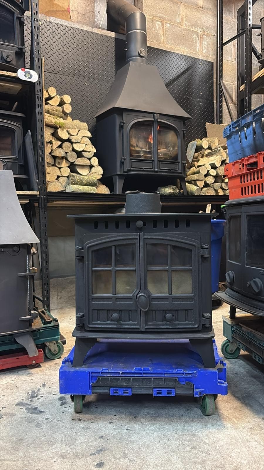 Hunter Herald 5 SLIMLINE  LOG BURNING Stove 8kw, Woodburner (log,wood+burner)🚚 2