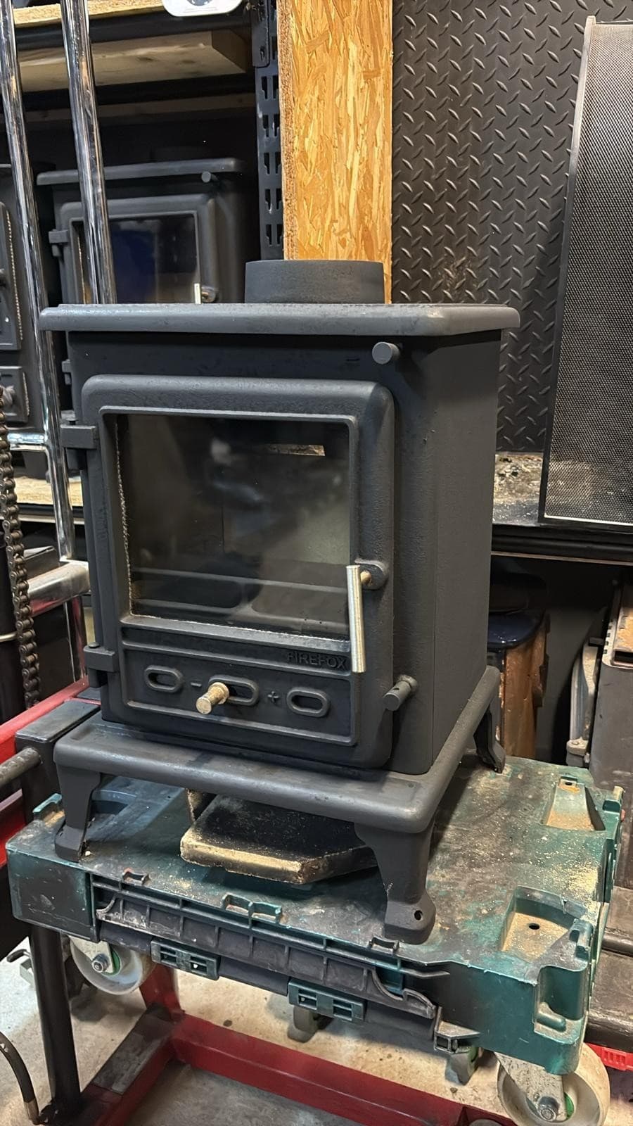 Firefox 5 Stove 5kw, MULTIFUEL, COAL(log,wood+burner), CAST IRON , 🚚🚚🚚 3