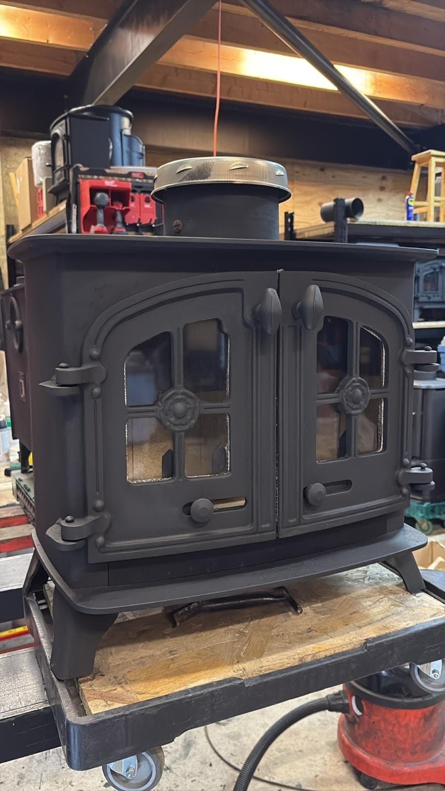 Yeoman Devon Stove 9Kw, FLAT TOP STOVE, Multifuel,  (log,wood+burner), 🚚🚚 🚚 2