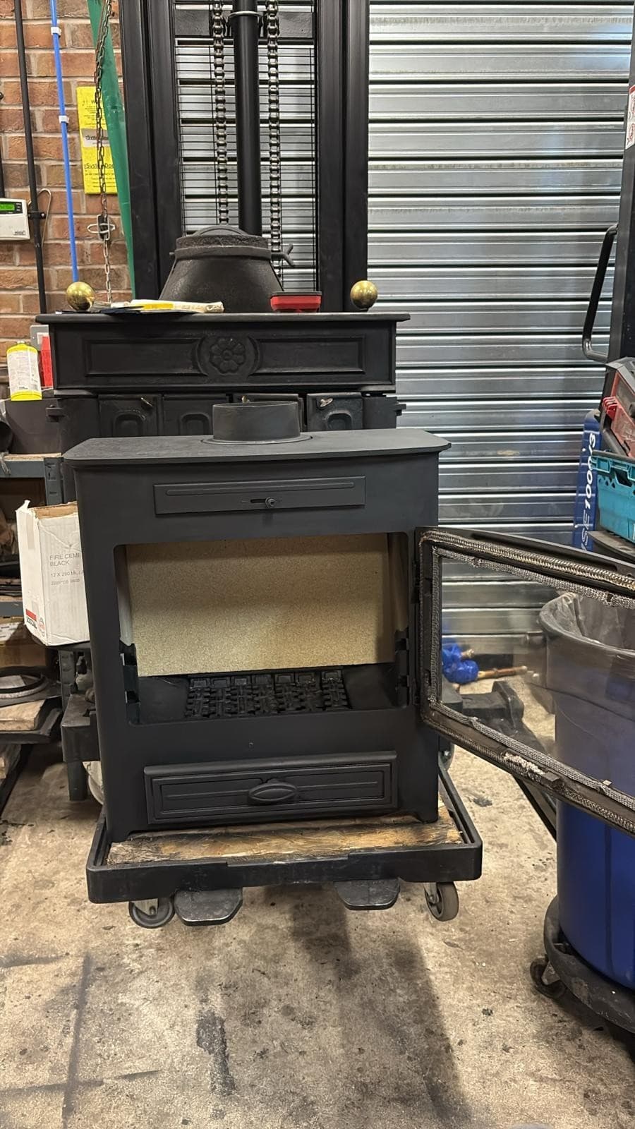 Aarrow Hamlet 7Kw FLATTOP, COAL multifuel Stove delivery available! 3