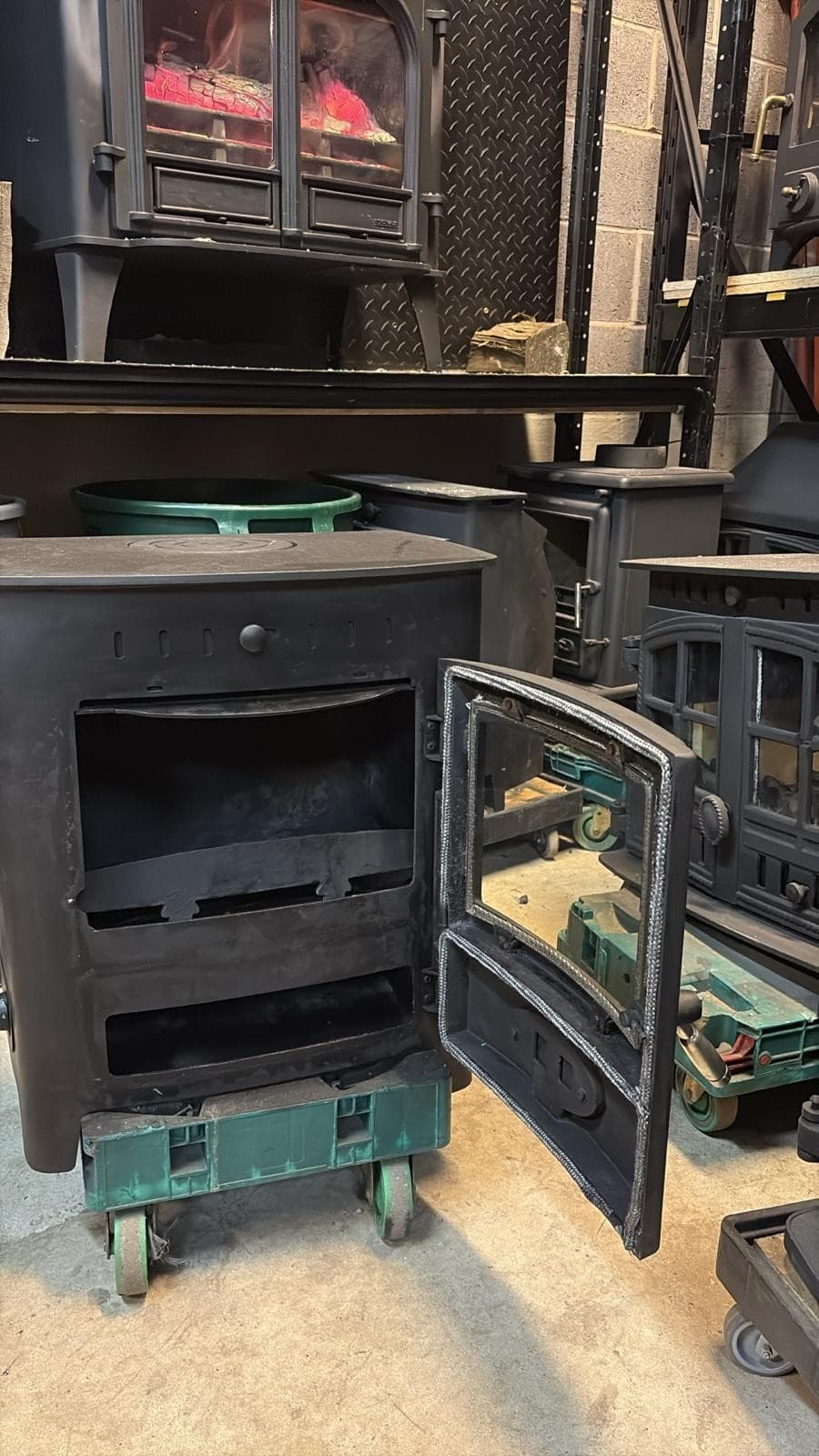 Arada Stratford Ecoboiler EB12HE multifuel Stove COAL(log,wood+burner), DEFRA, 2