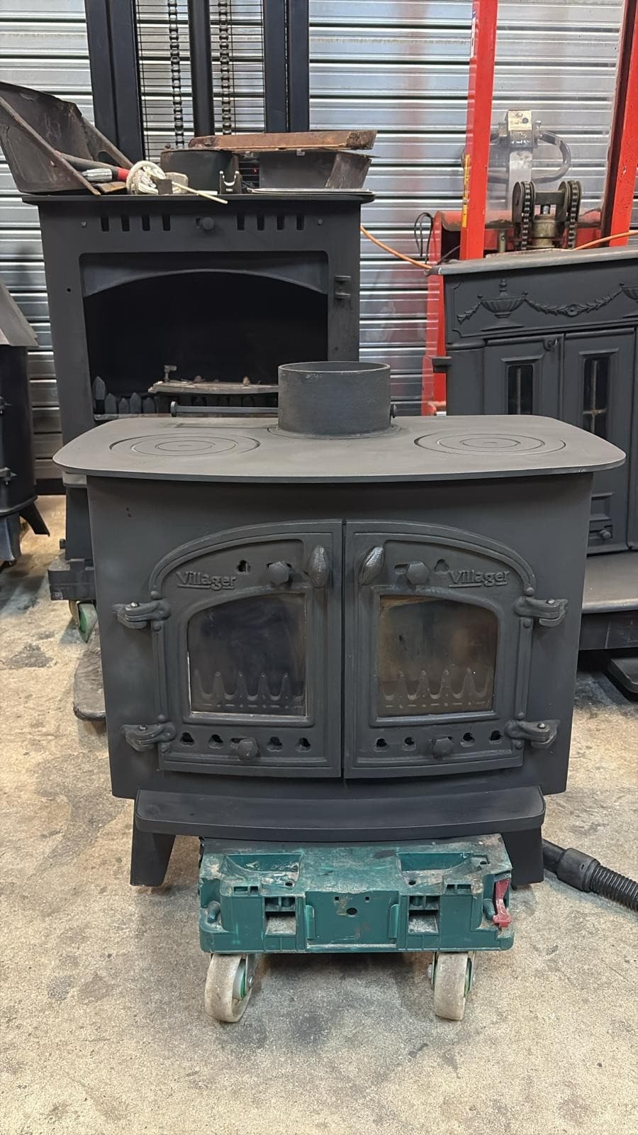 Villager A Range Stove, 16KW Stove MULTIFUEL, COAL (log,wood+burner), DEFRA, 🚚 4