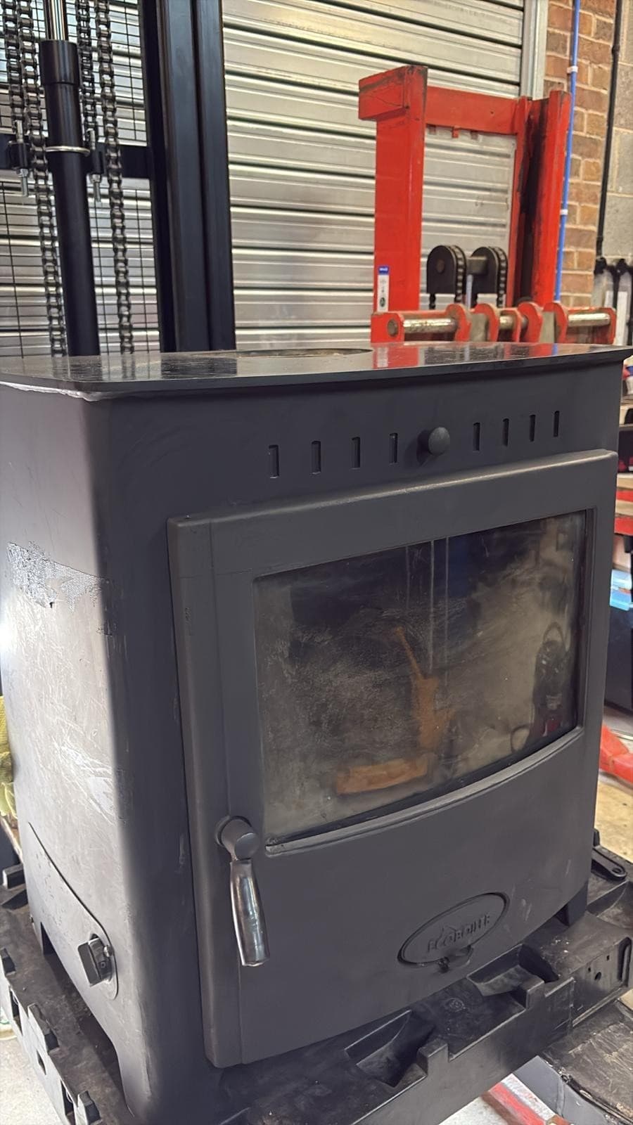 25KW BOILER STOVE Stratford eco Boiler 25, Multifuel, COAL (log,wood+burner) 5
