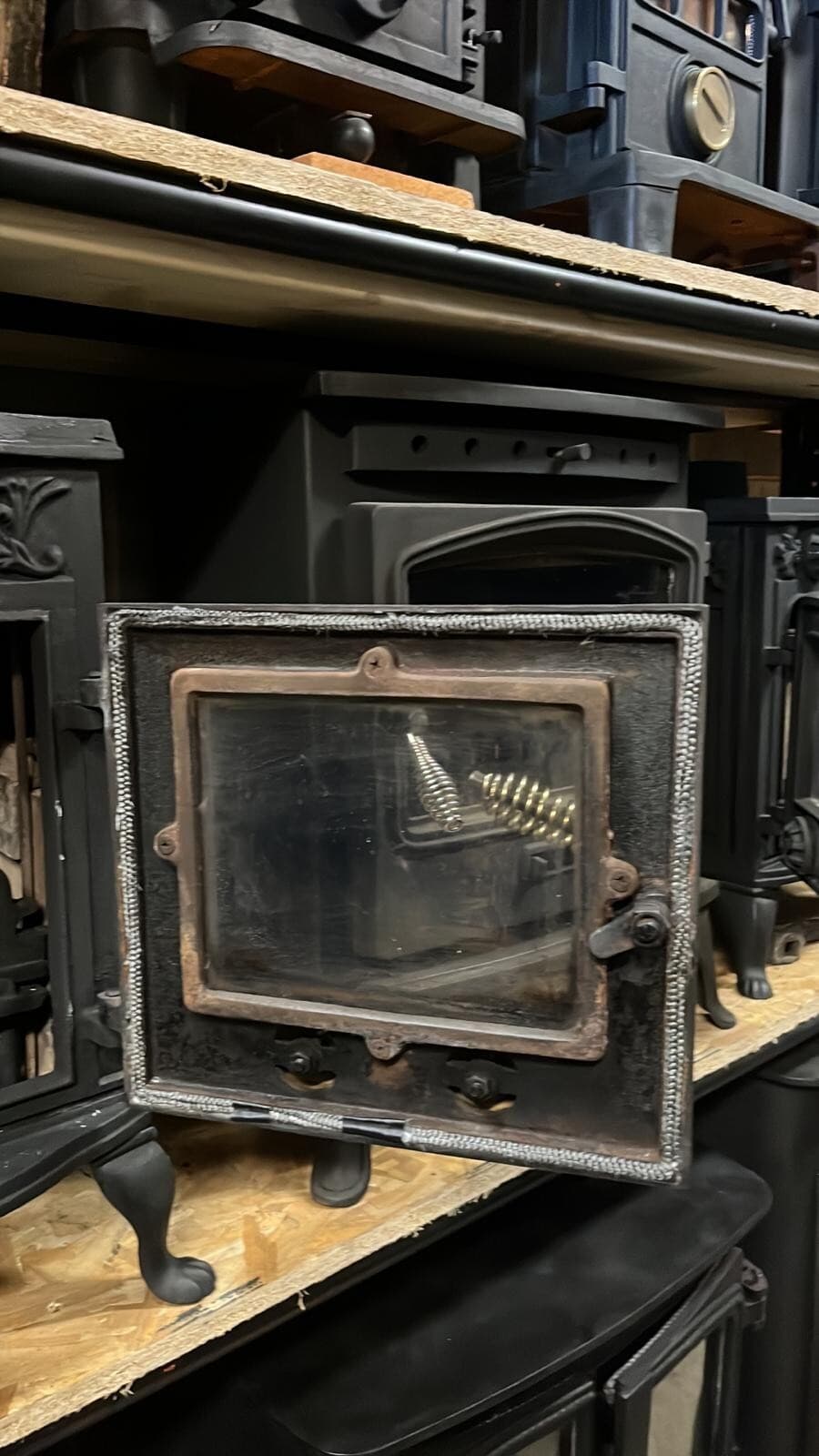 Classic Vintage Cast Iron STOVE 6KW  MULTIFUEL, (log,wood+burner), DEFRA, 🚚🚚 2