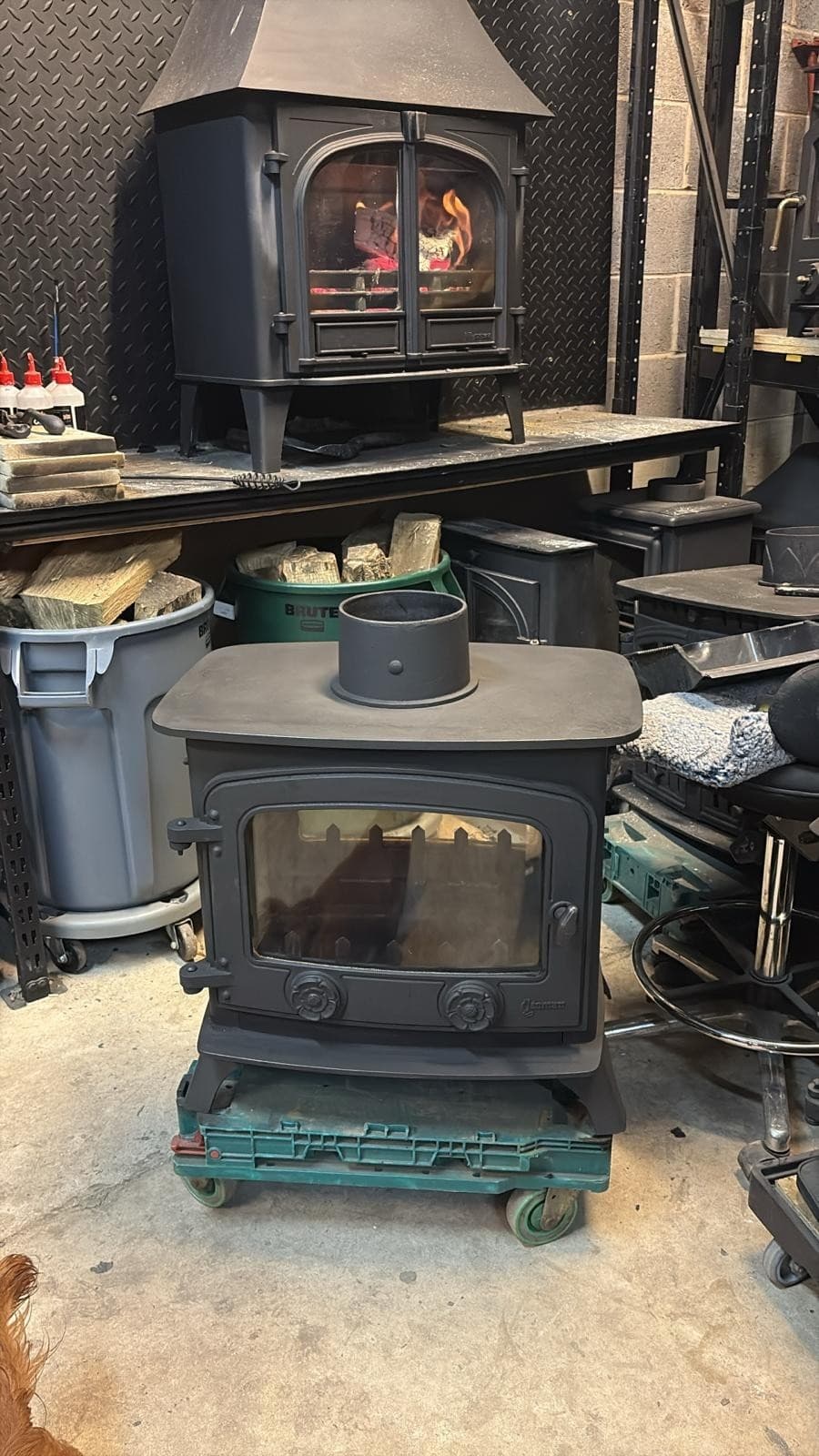 Yeoman Devon Stove 7Kw, DOUBLE SIDED/FRONTED WOODBURNER (log,wood+burner), 🚚🚚 5
