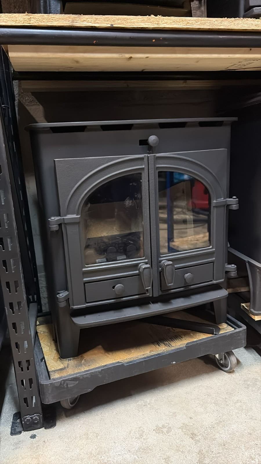 HUNTER Inset Stove 5Kw, Multifuel DELIVERY 4