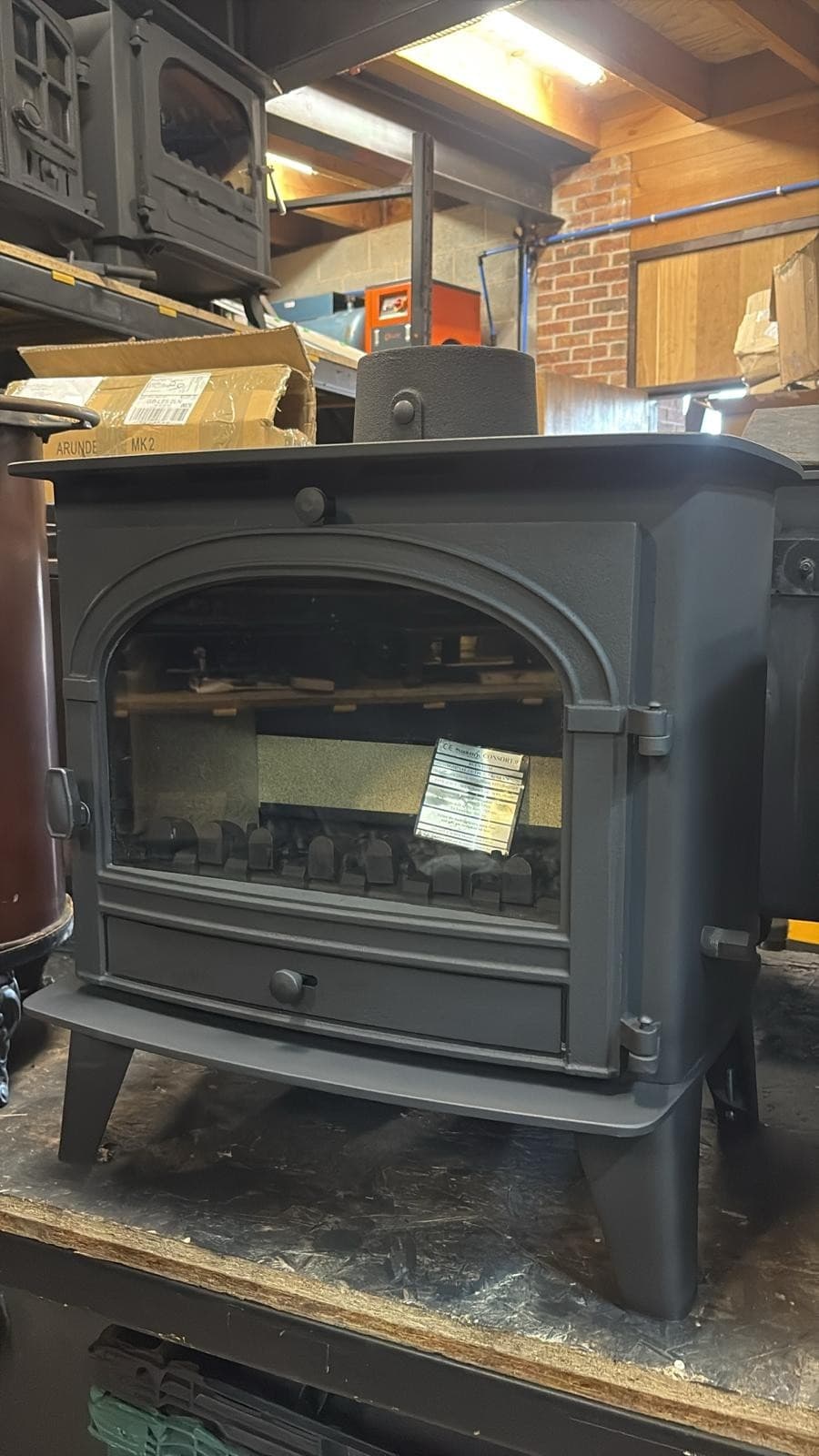 Parkway Consort 9 Stove 8kw, MULTIFUEL, COAL (log,wood+burner), 🚚🚚🚚 2