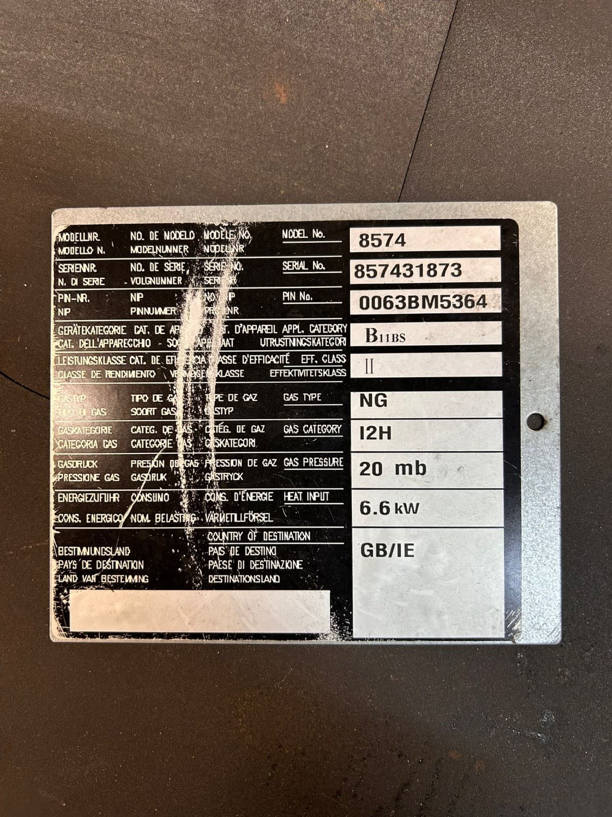 Gazco ASHTON Stockton 8 GAS  6.6KW Medium  8574 Gas Stove Fire CON FLUE 3