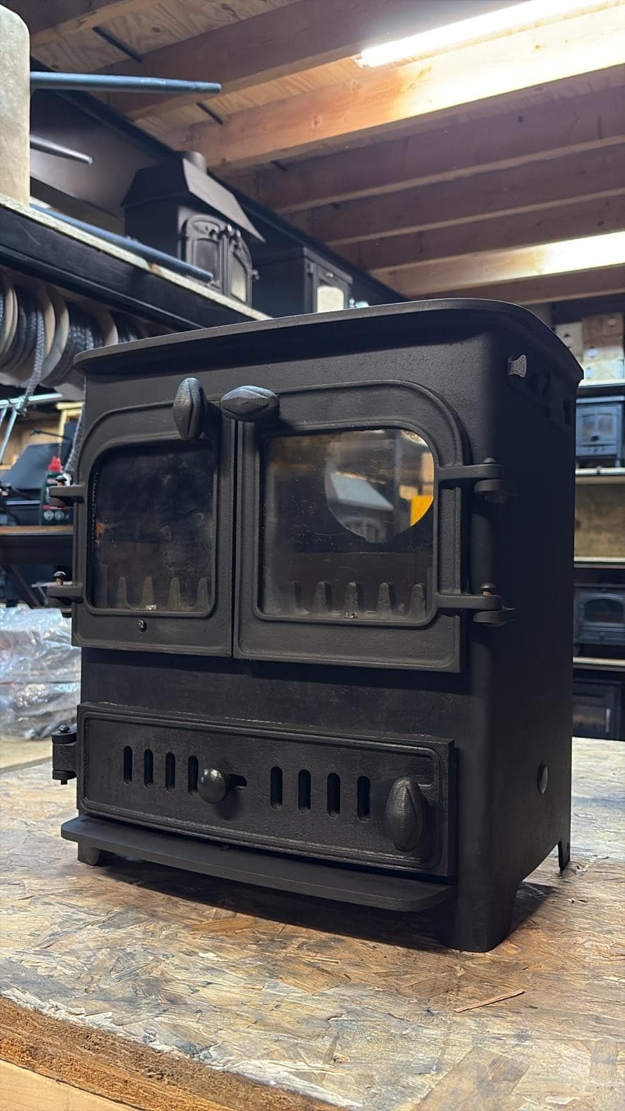 Villager Chelsea Duo Stove, 5kW, Wood Burner. (log,wood+burner), DEFRA  🚚🚚 4