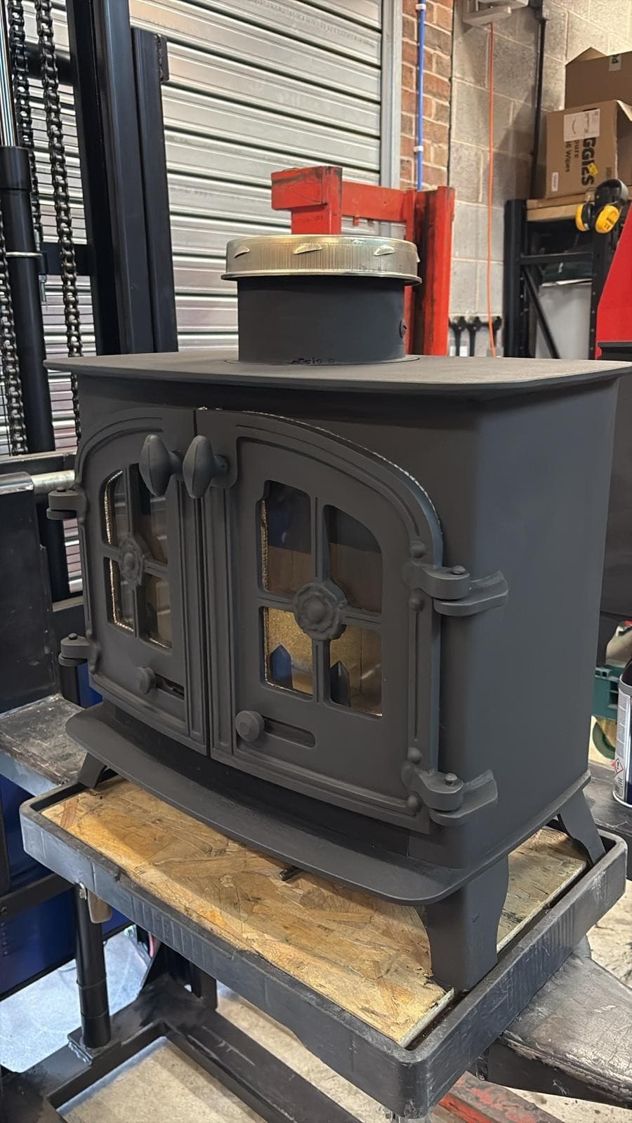 Yeoman Devon Stove 9Kw, FLAT TOP STOVE, Multifuel,  (log,wood+burner), 🚚🚚 🚚 5