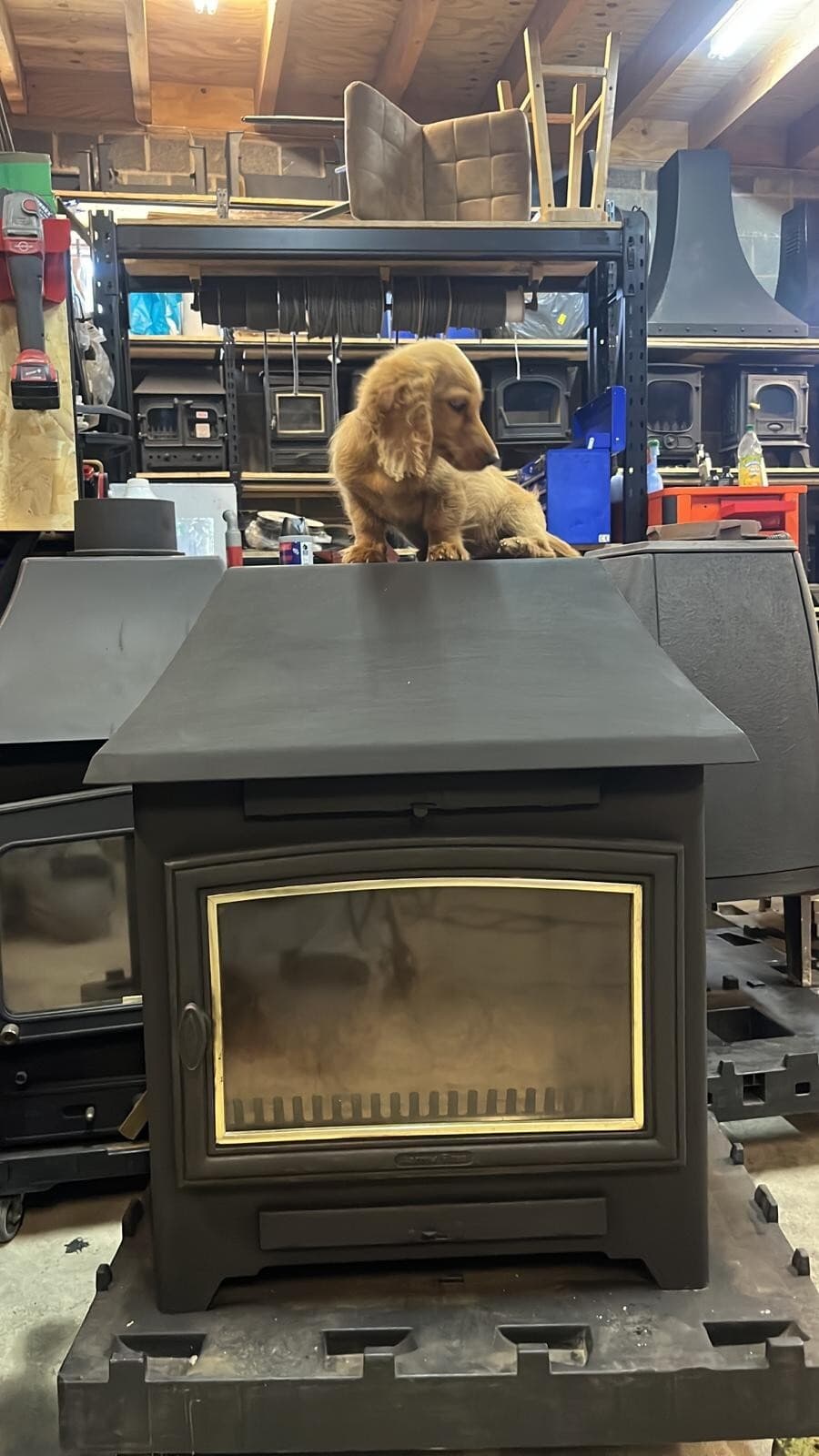 Aarrow Becton 14Kw LARGE OUTPUT, multifuel Stove log burner delivery available! 4