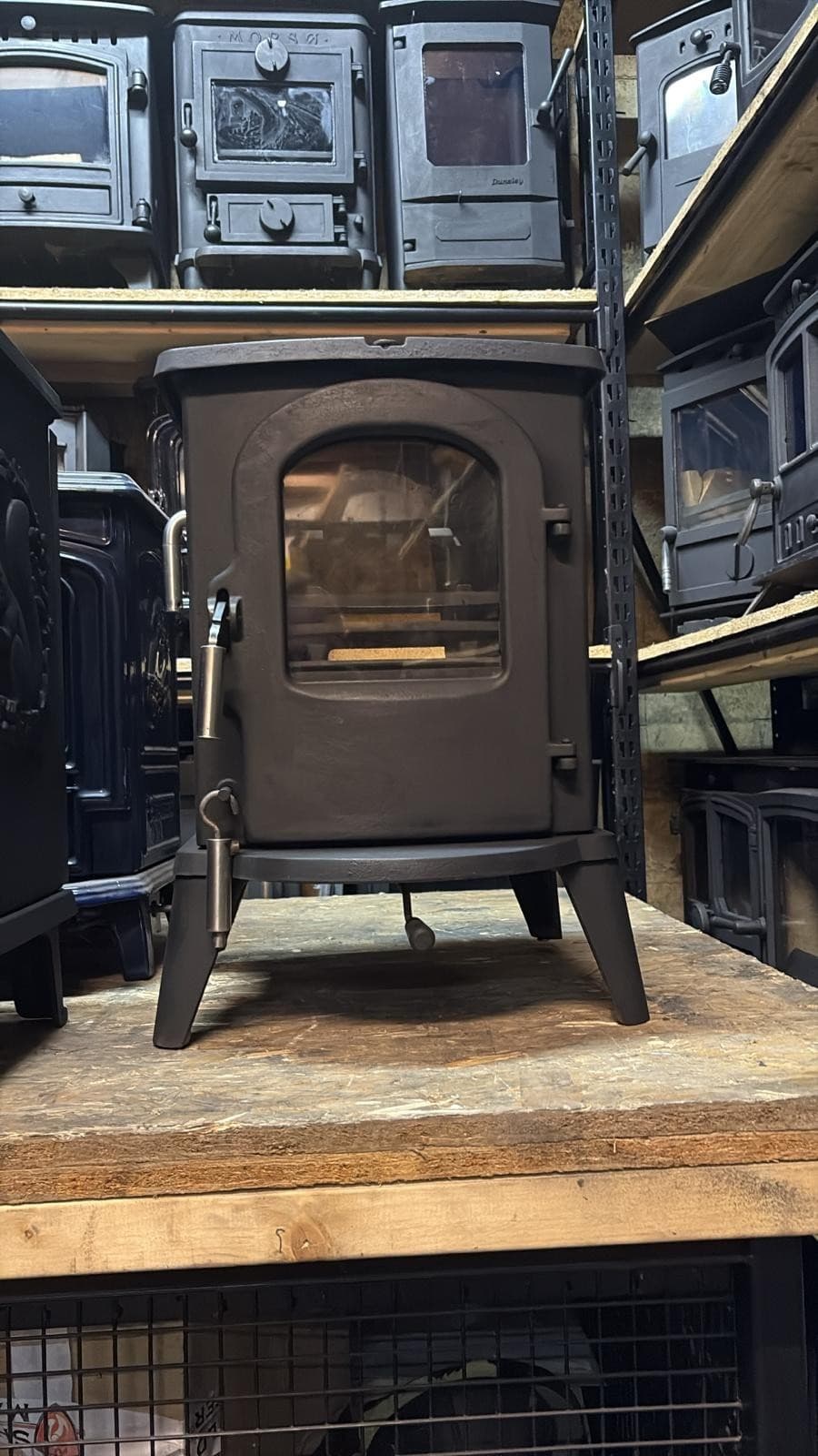 Vermont Castings - Aspen mk1 STOVE, multifuel (log,wood+burner), DEFRA, 3