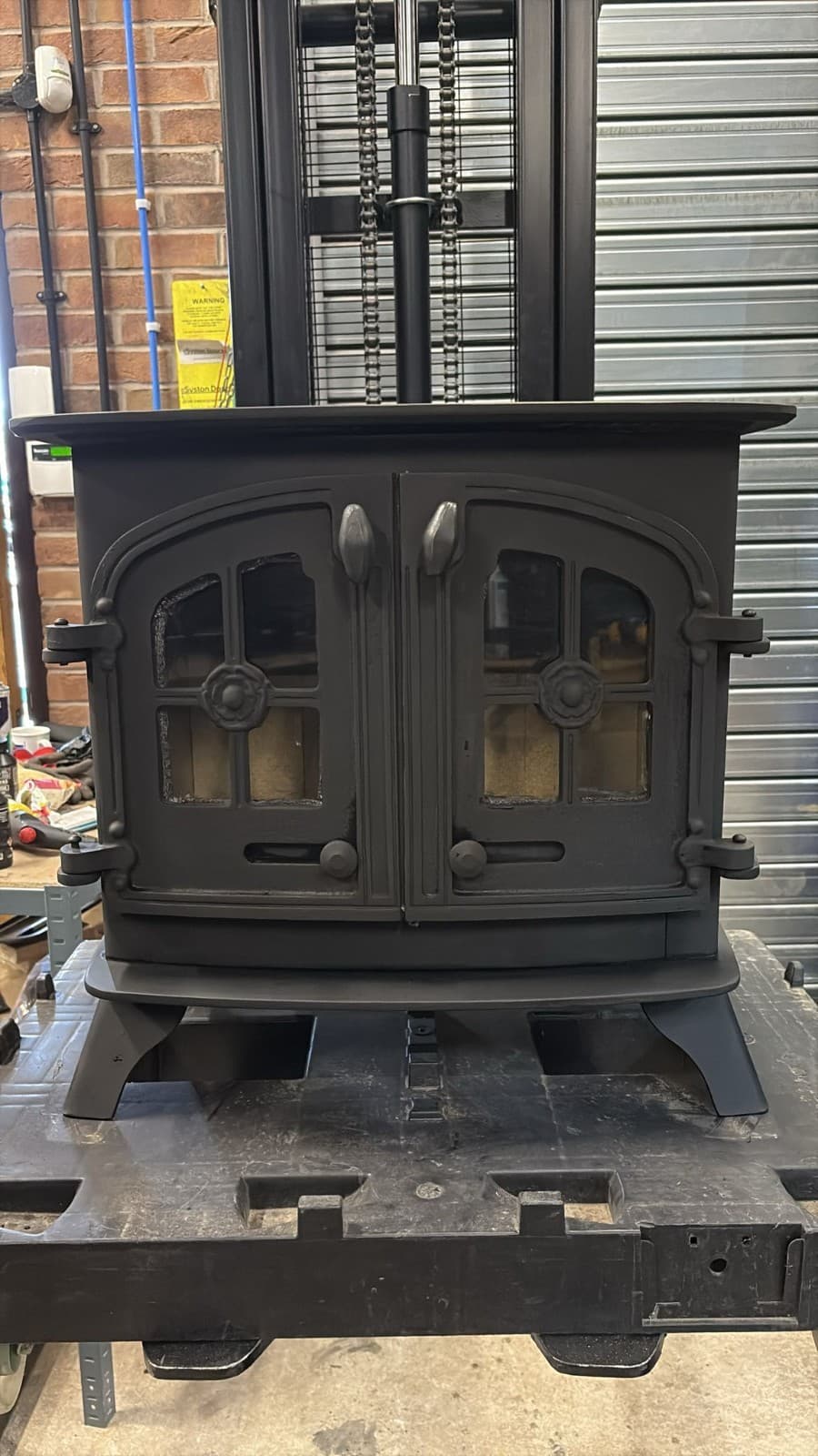 Yeoman Devon Stove 9Kw, FLAT TOP STOVE, Multifuel,  (log,wood+burner), 🚚🚚 🚚 4