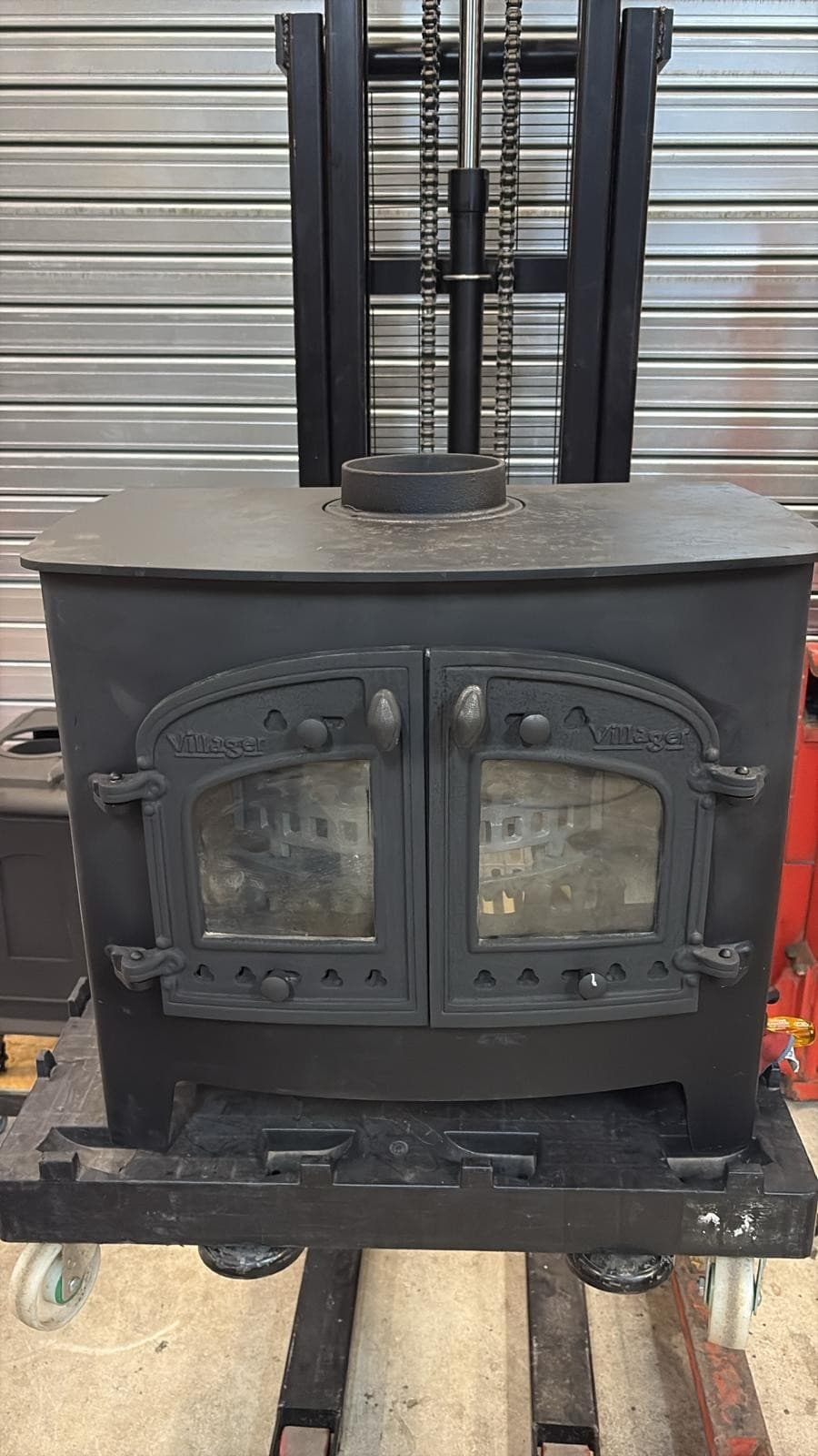Villager A Range Stove, 12KW Stove MULTIFUEL, (log,wood+burner), DEFRA, 🚚🚚 5