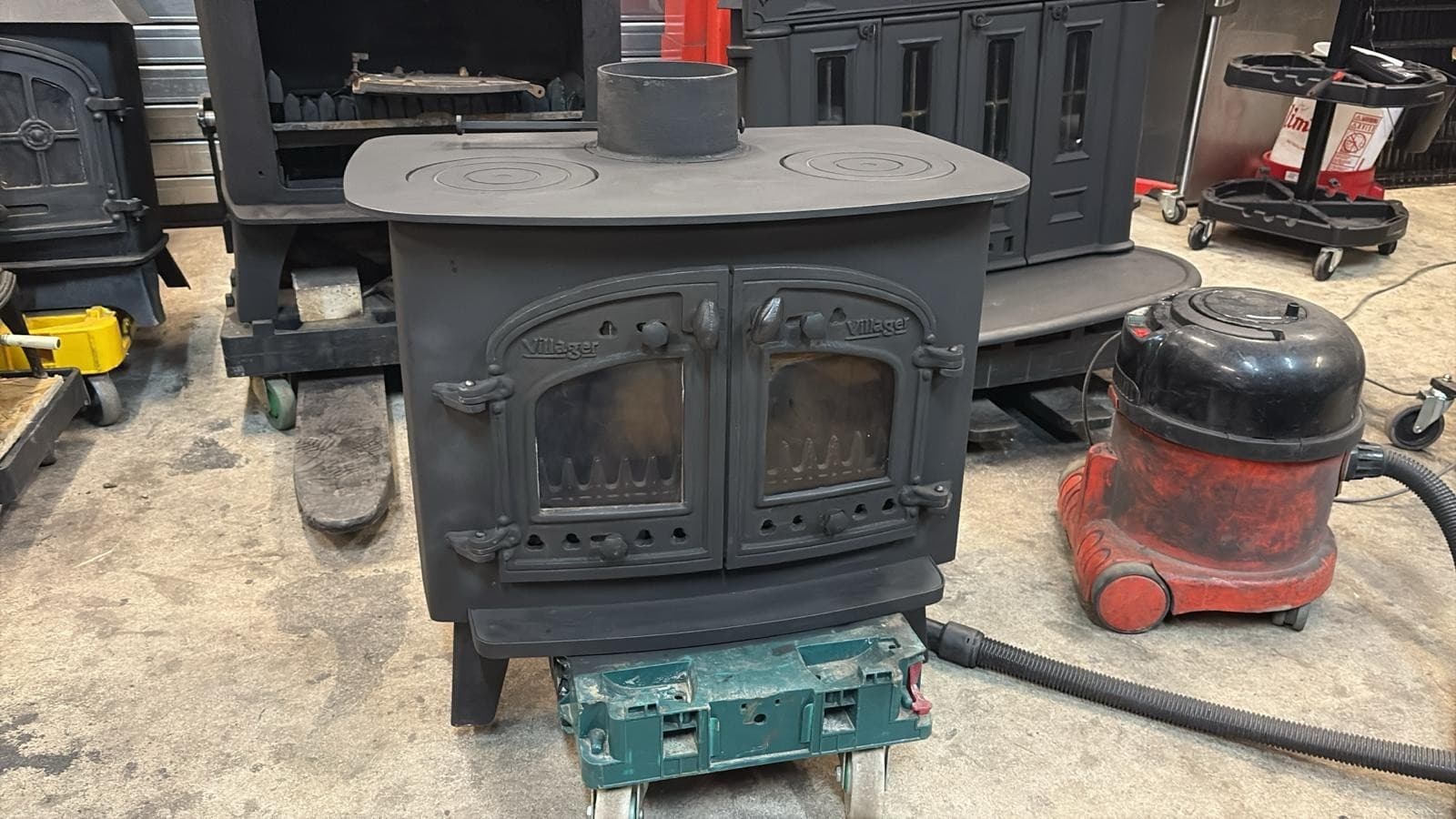 Villager A Range Stove, 16KW Stove MULTIFUEL, COAL (log,wood+burner), DEFRA, 🚚
