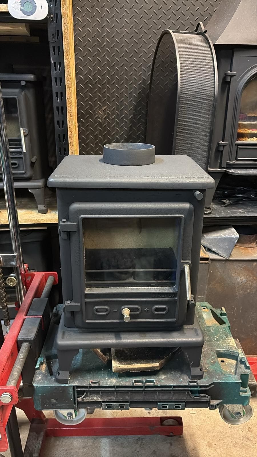 Firefox 5 Stove 5kw, MULTIFUEL, COAL(log,wood+burner), CAST IRON , 🚚🚚🚚 5