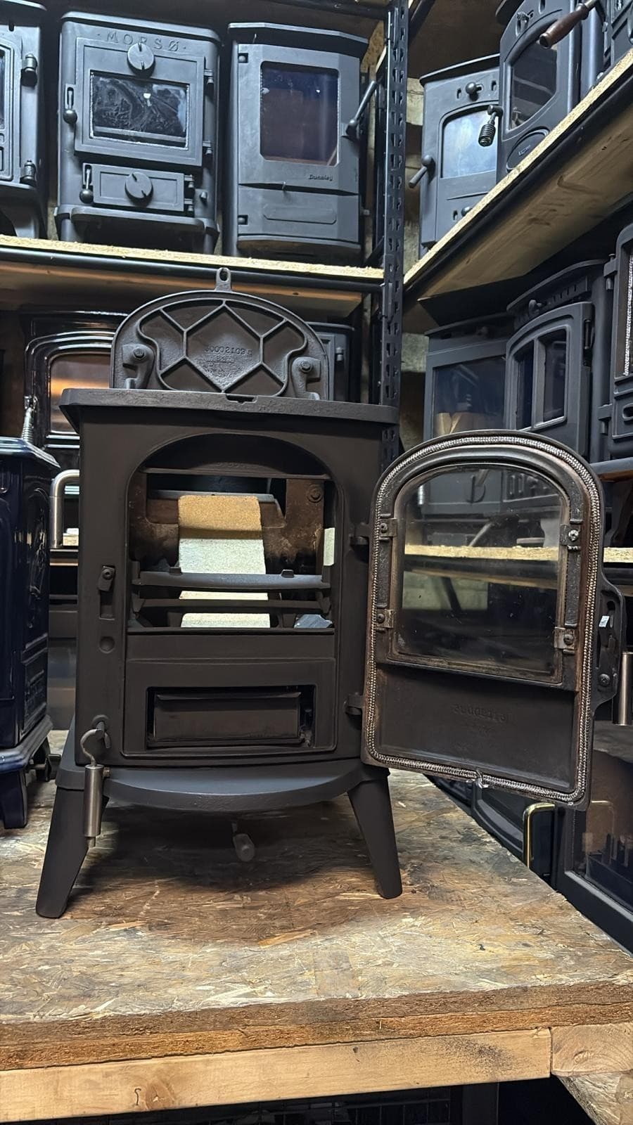 Vermont Castings - Aspen mk1 STOVE, multifuel (log,wood+burner), DEFRA, 5