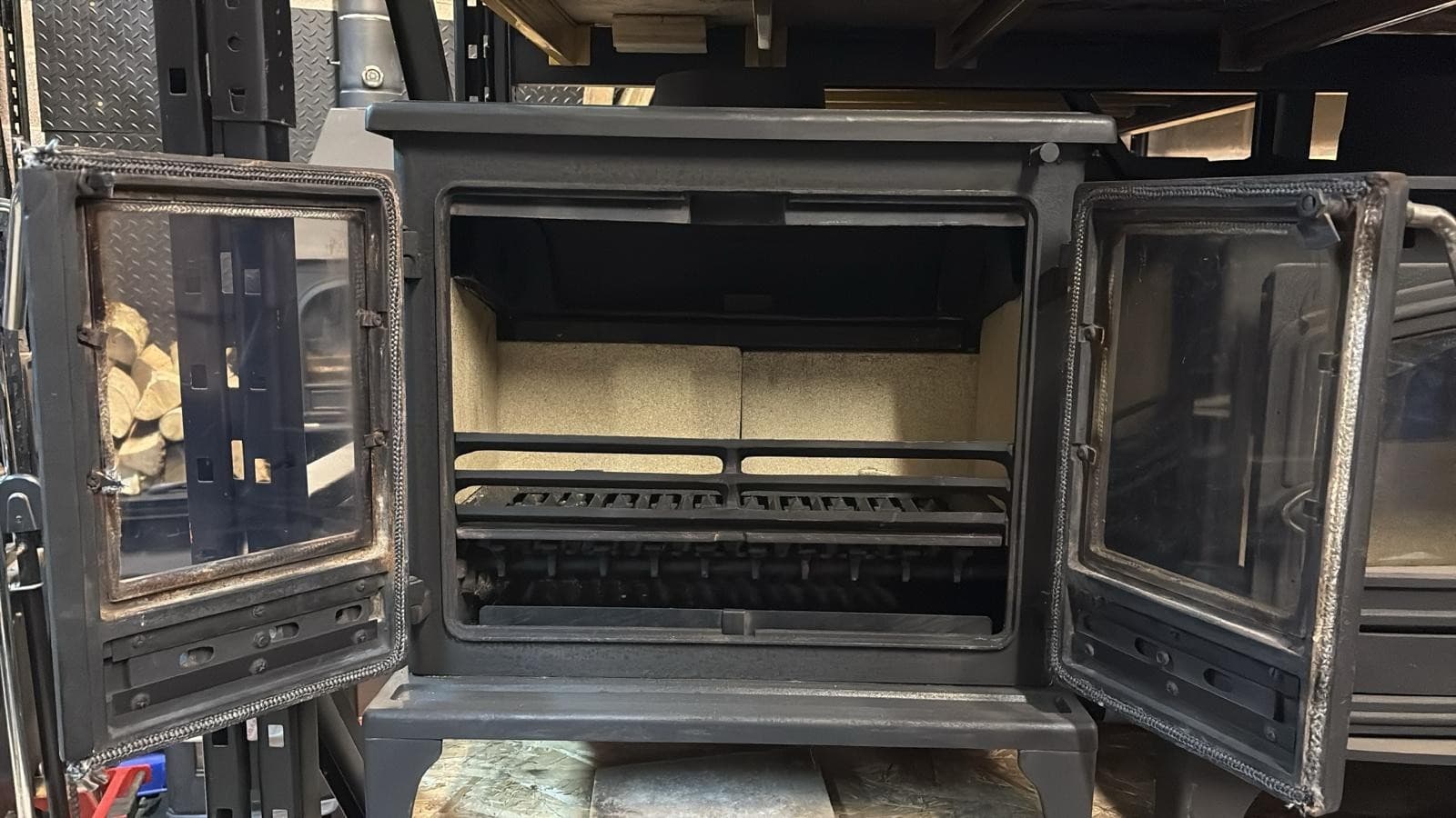 fIREFOX  12 Stove 8kw, MULTIFUEL, (log,wood+burner), DEFRA, 🚚🚚🚚 3