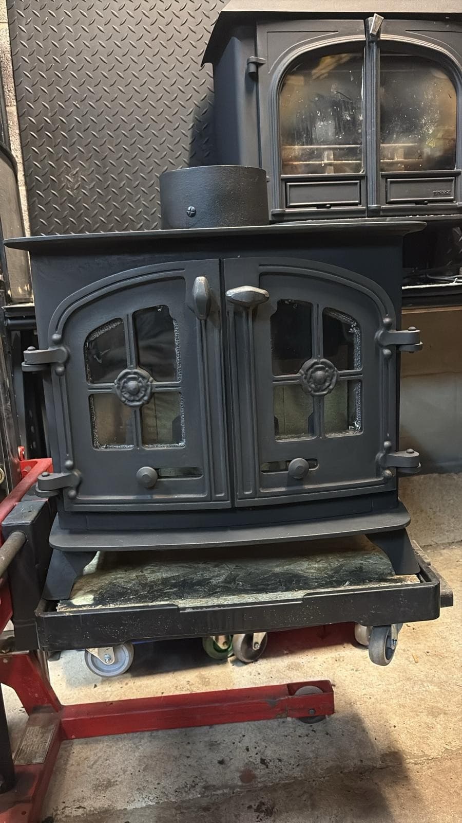 Yeoman EXE Stove 7 Kw, FLAT TOP STOVE, Multifuel,  (log,wood+burner), 🚚🚚 🚚 3