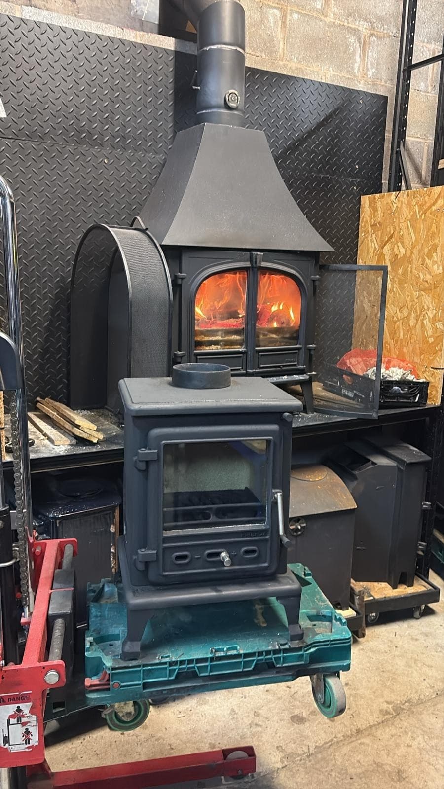 Firefox 5 Stove 5kw, MULTIFUEL, COAL(log,wood+burner), CAST IRON , 🚚🚚🚚 2