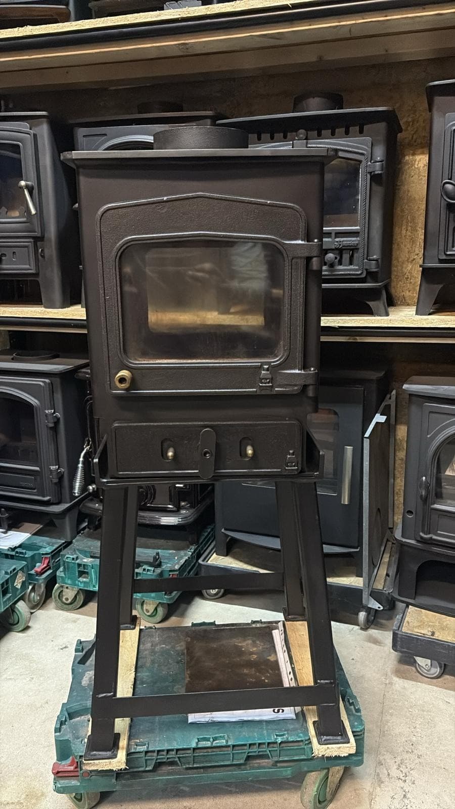 WOODWARM DOUBLE SIDED Stove, 5kW MULTIFUEL, COAL (log,wood+burner), 🚚🚚 3
