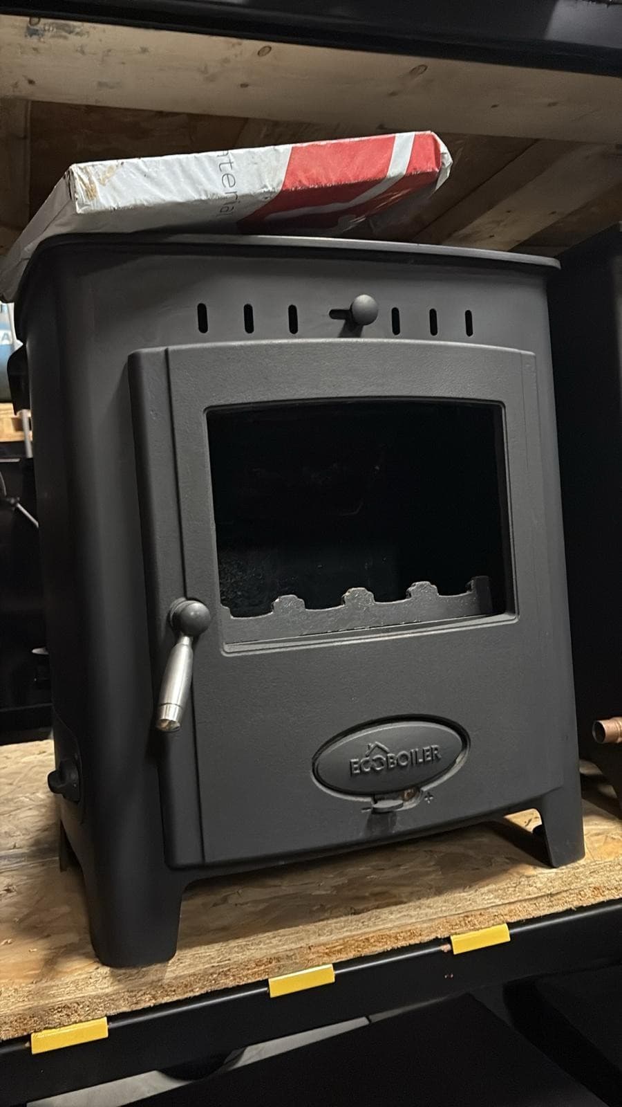 Arada Stratford Ecoboiler EB12HE multifuel Stove COAL(log,wood+burner), DEFRA, 5