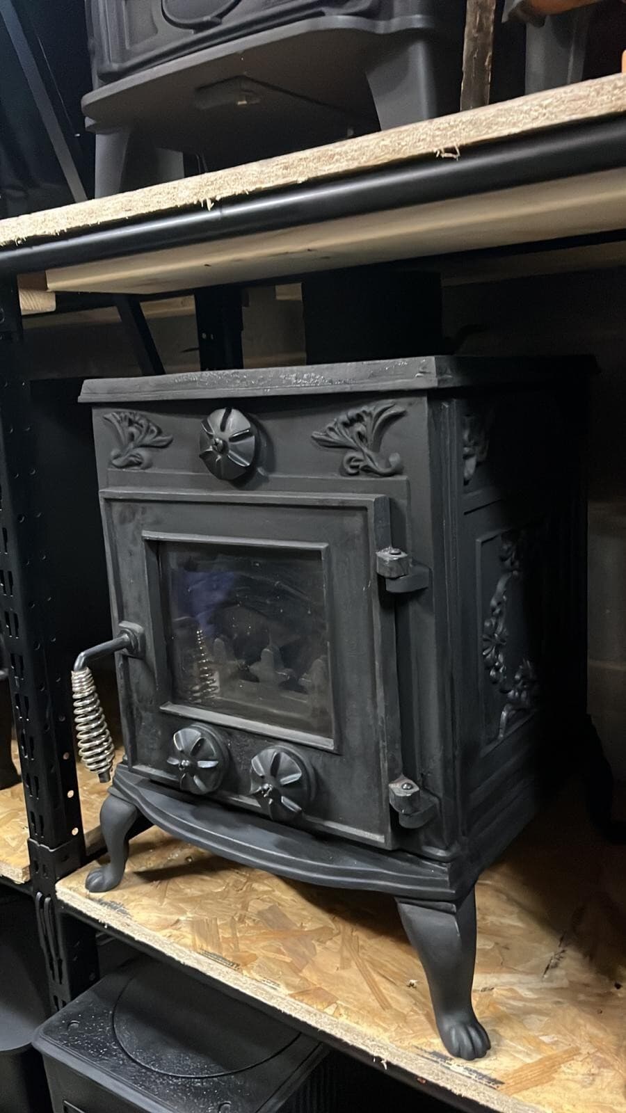 Classic Vintage Cast Iron STOVE 6KW  MULTIFUEL, (log,wood+burner), DEFRA, 🚚🚚 5