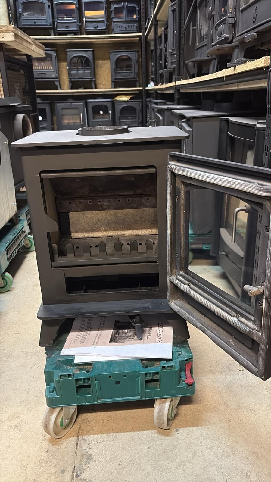 Stovax RIVA PLUS 5kw Stove, wood burner, (log,wood+burner), DEFRA, eco stove🚚🚚 4