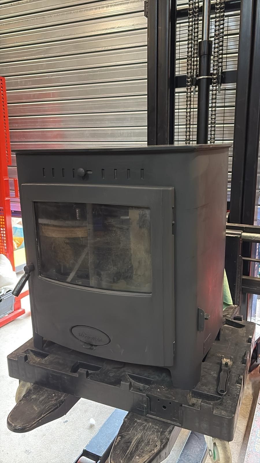 25KW BOILER STOVE Stratford eco Boiler 25, Multifuel, COAL (log,wood+burner) 2