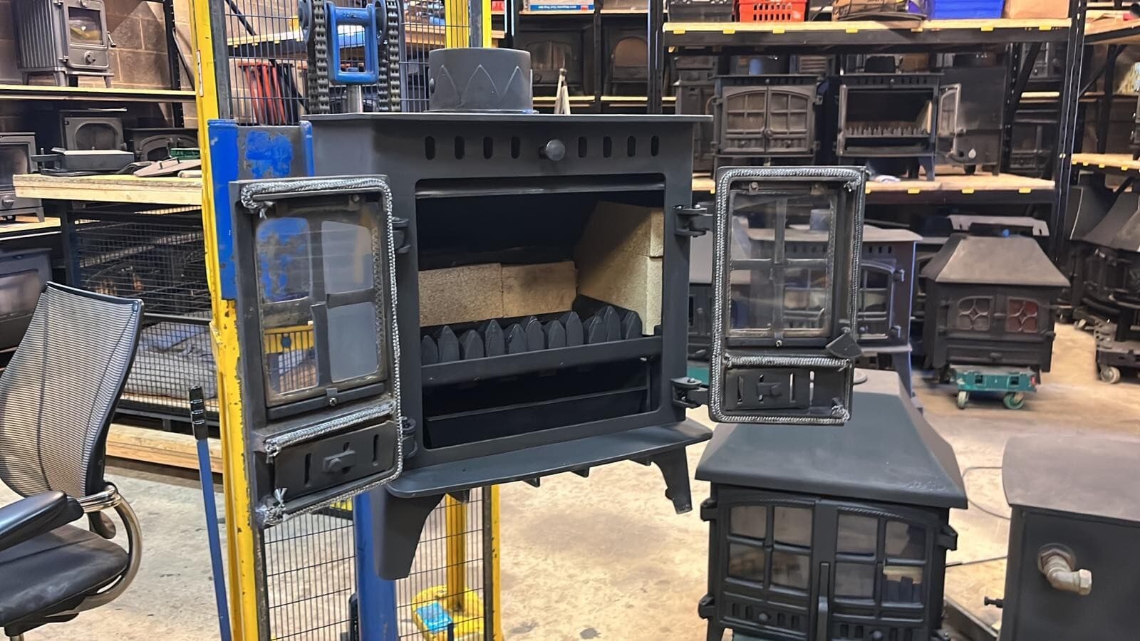 Hunter Herald 4 5kw Stove, MULTIFUEL, (log,wood+burner), DEFRA, eco stove🚚🚚🚚 5