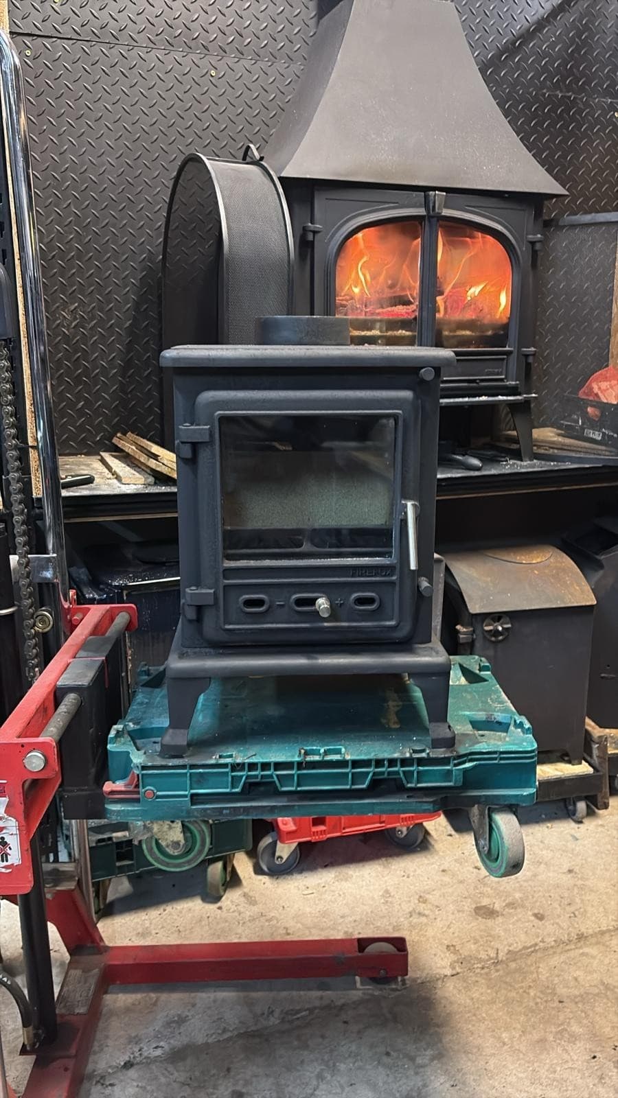 Firefox 5 Stove 5kw, MULTIFUEL, COAL(log,wood+burner), CAST IRON , 🚚🚚🚚 5