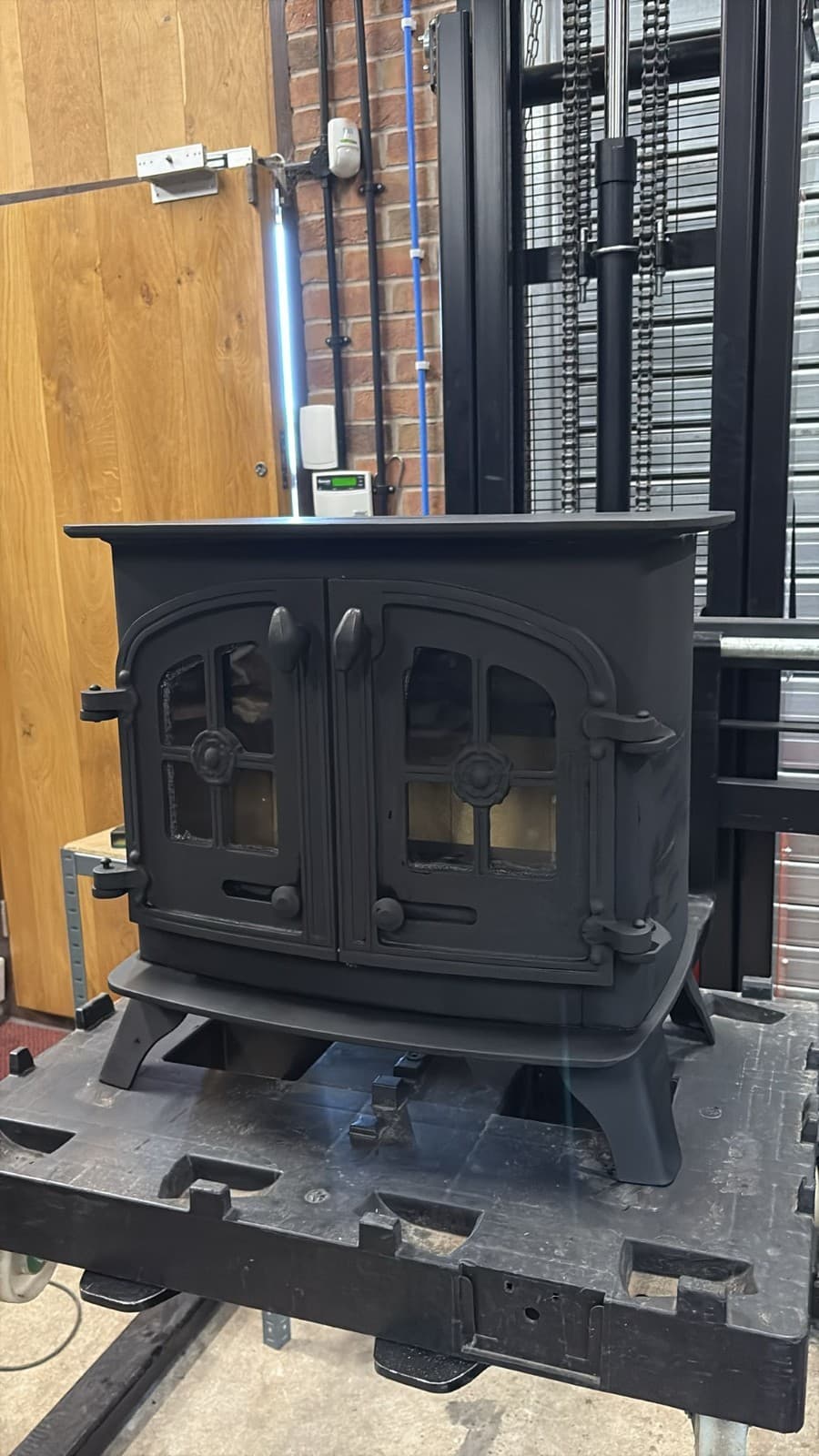 Yeoman Devon Stove 9Kw, FLAT TOP STOVE, Multifuel,  (log,wood+burner), 🚚🚚 🚚