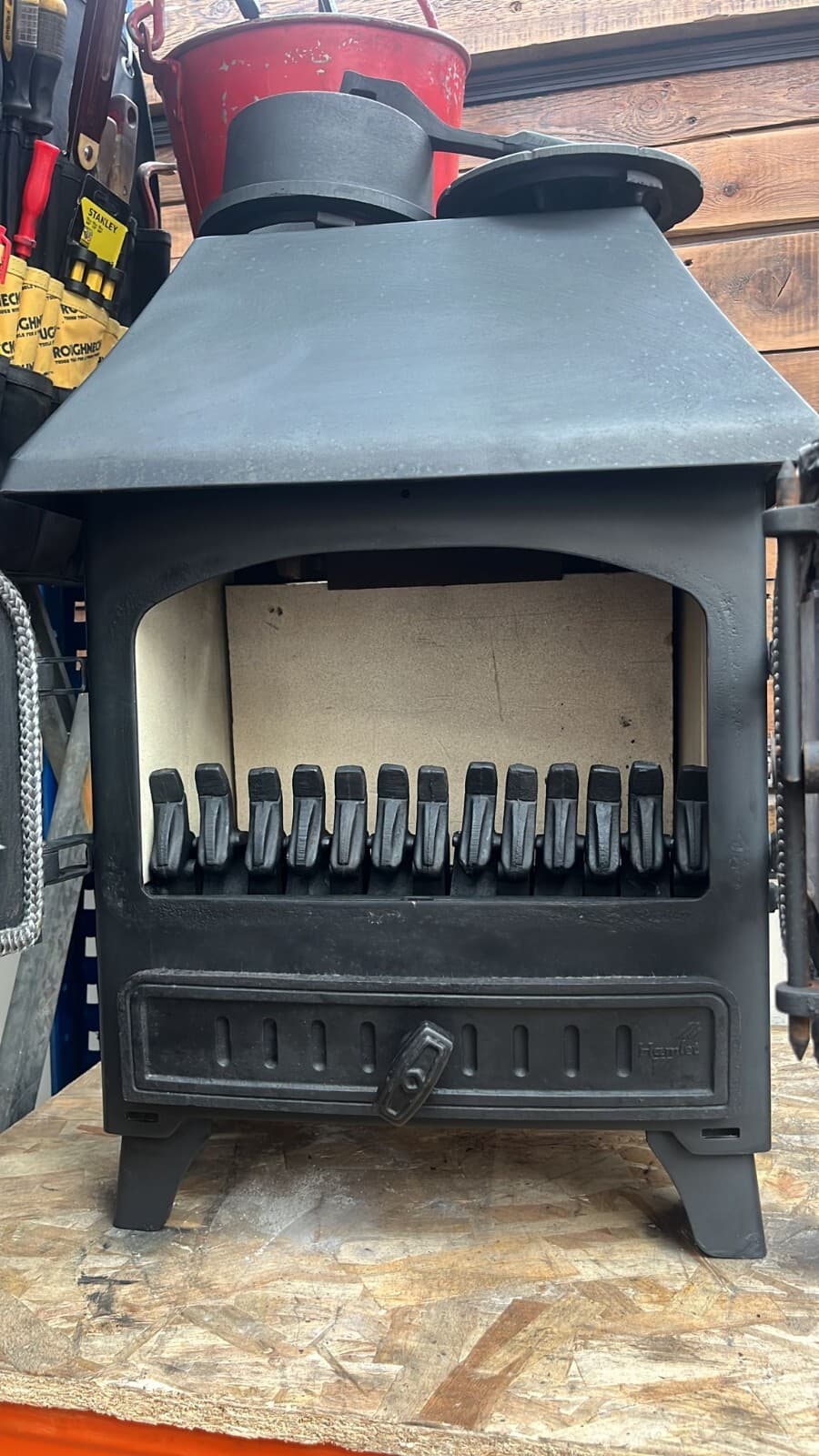 Aarrow Hamlet 5kw Stove, MULTIFUEL, (log,wood+burner), 🚚🚚🚚 2