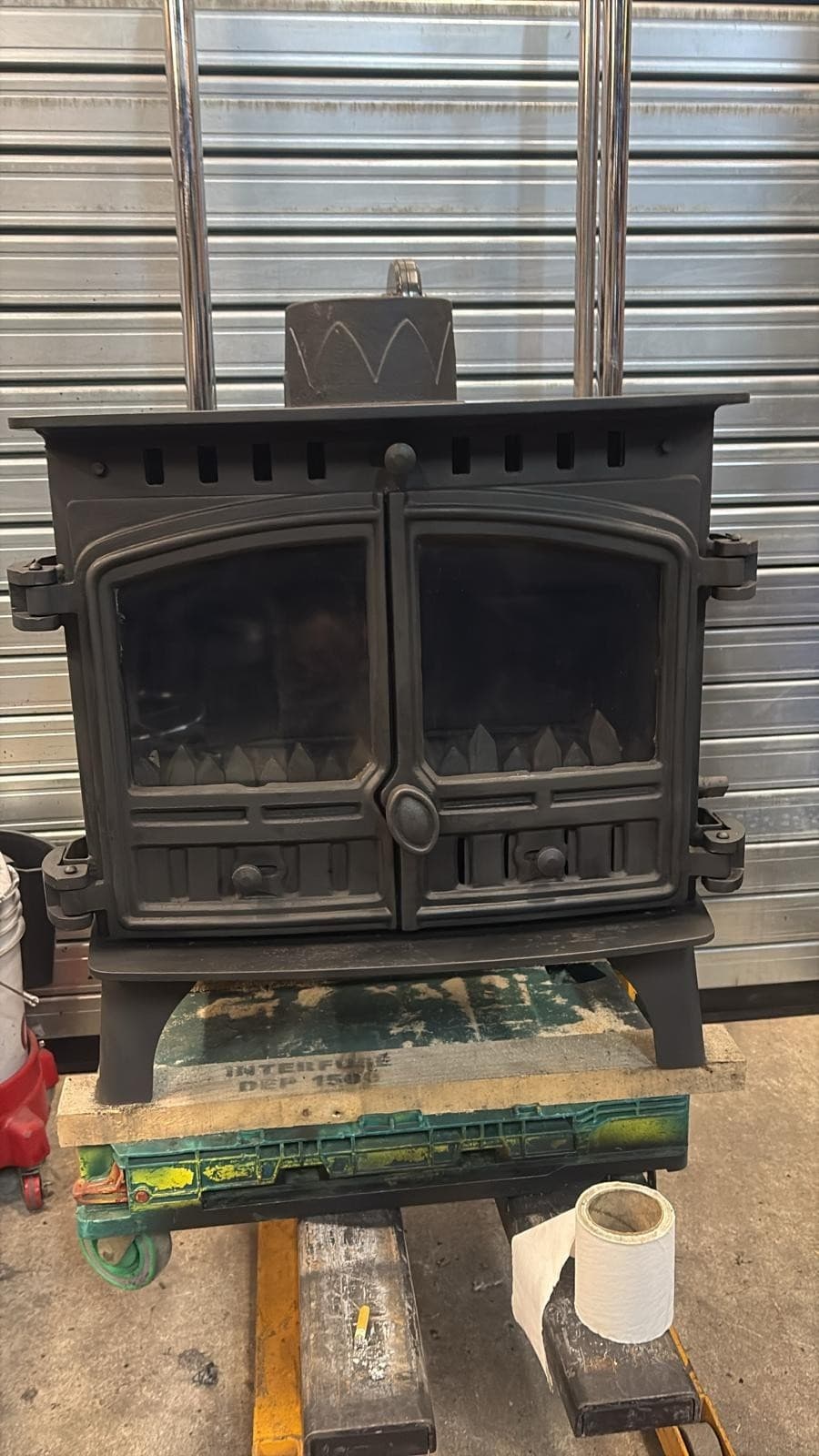 Hunter Herald 8 Stove Mk2 8kw, BOILER, MULTIFUEL, (log,wood+burner), , 🚚🚚 3