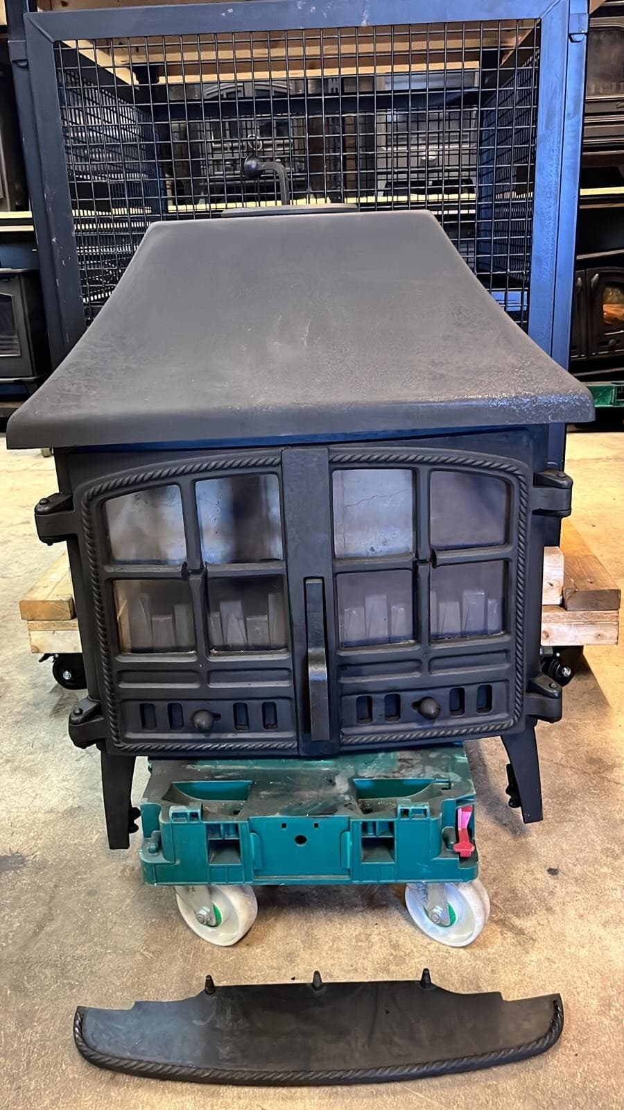 Hunter Herald 8 Stove 8kw, MULTIFUEL, (log,wood+burner), CANOPY STOVE🚚🚚🚚