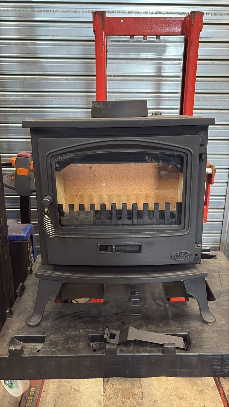 Tiger "Gallery" STOVE 5KW MULTIFUEL, (log,wood+burner), DEFRA, 🚚🚚🚚 4