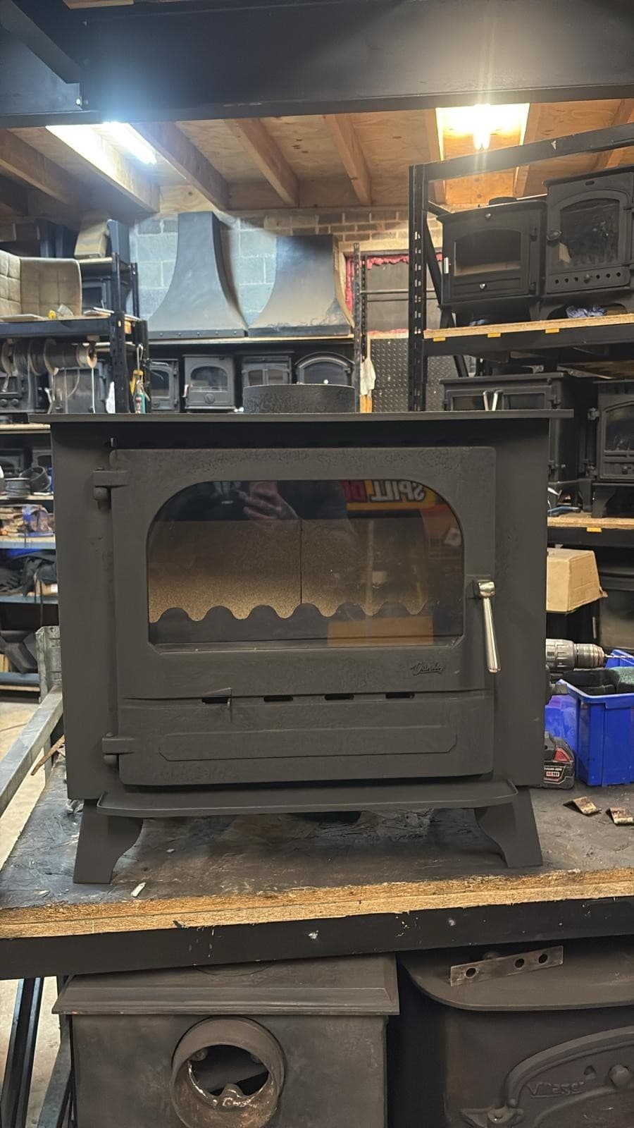 Dunsley Highlander 10 Stove 10kw, MULTIFUEL, (log,wood+burner), 🚚 2