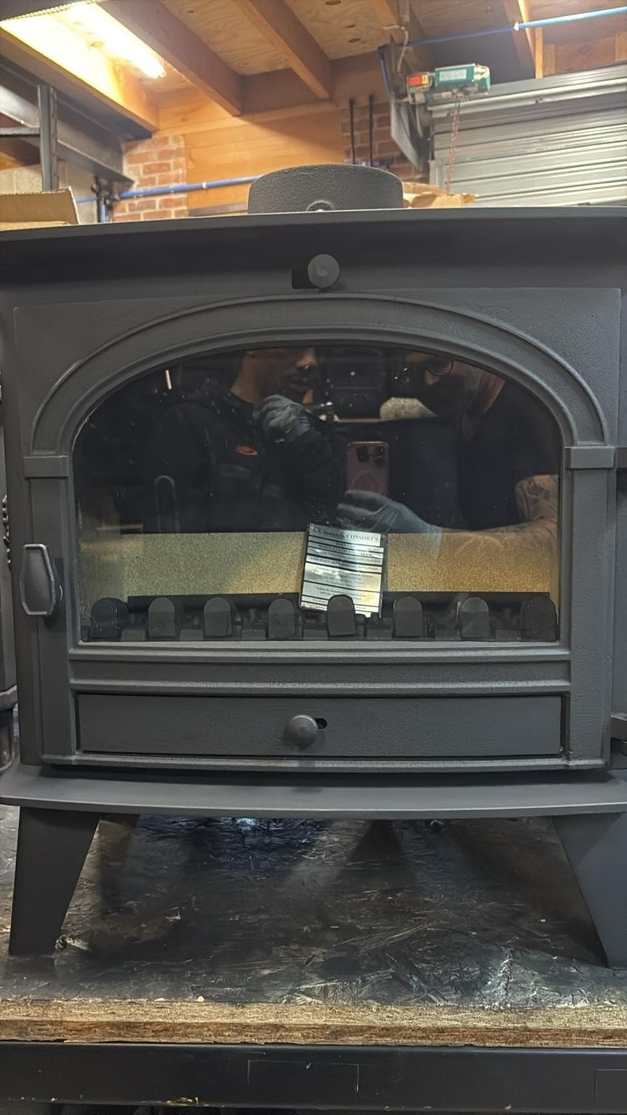 Parkway Consort 9 Stove 8kw, MULTIFUEL, COAL (log,wood+burner), 🚚🚚🚚 5