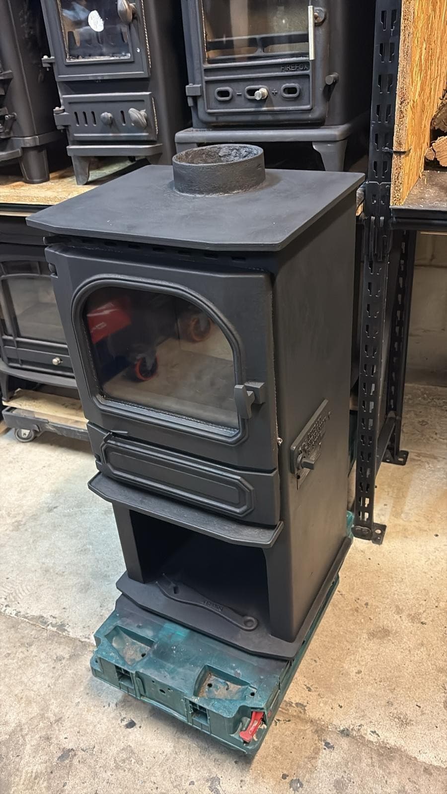 Dunsley Highlander 5 Stove on stand 5kw, , MULTIFUEL, (log,wood+burner) 🚚 2