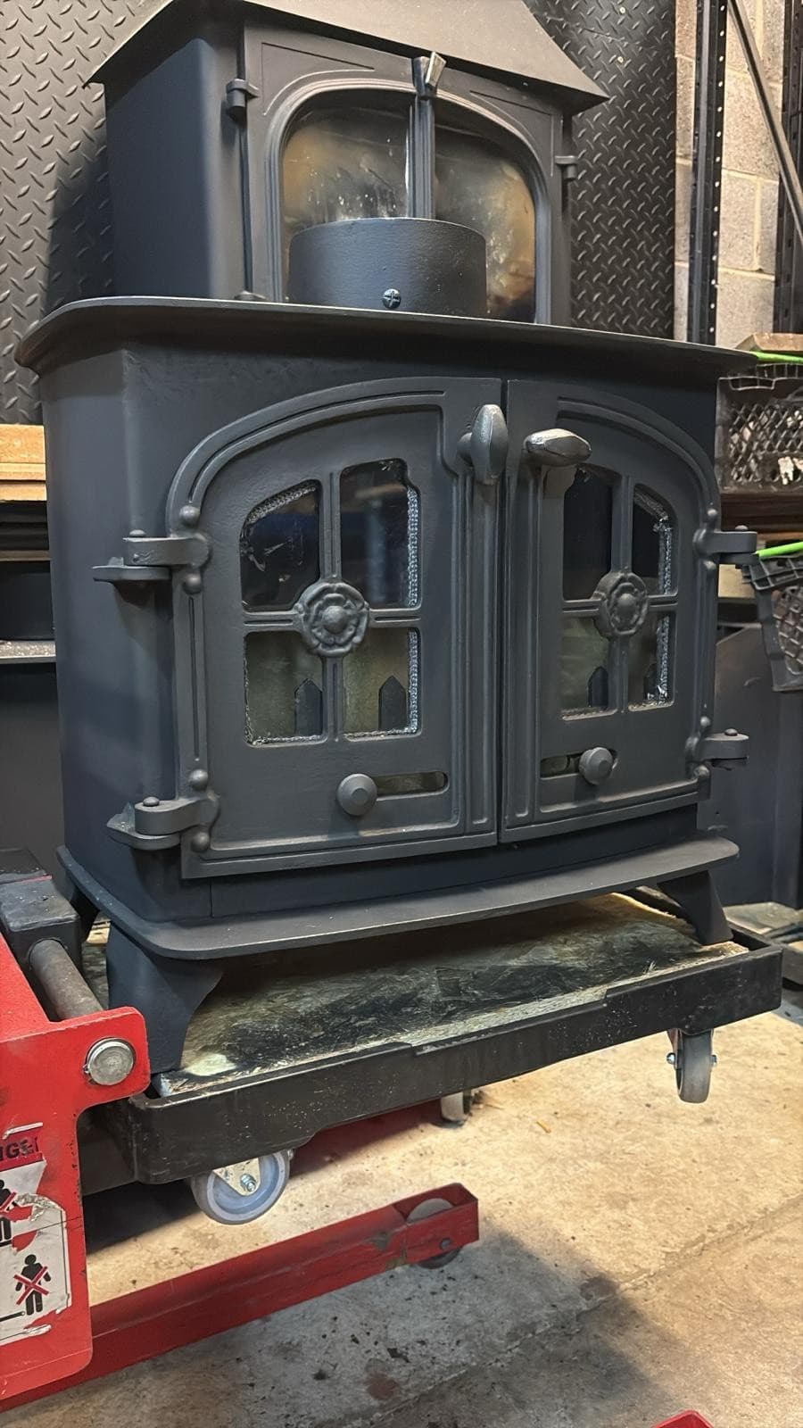 Yeoman EXE Stove 7 Kw, FLAT TOP STOVE, Multifuel,  (log,wood+burner), 🚚🚚 🚚 2