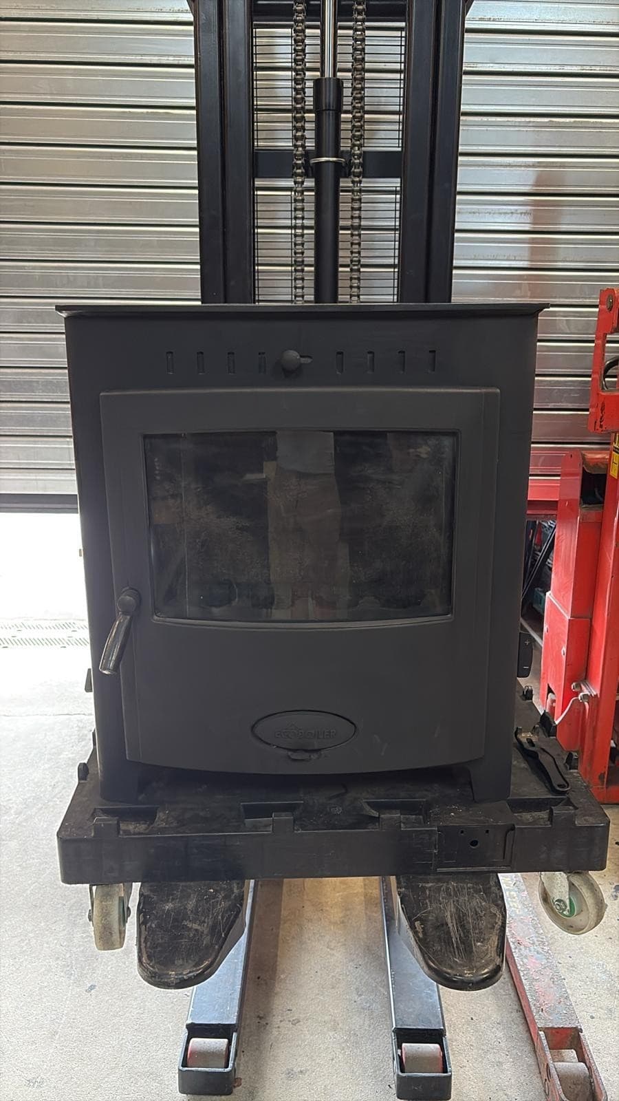 25KW BOILER STOVE Stratford eco Boiler 25, Multifuel, COAL (log,wood+burner)