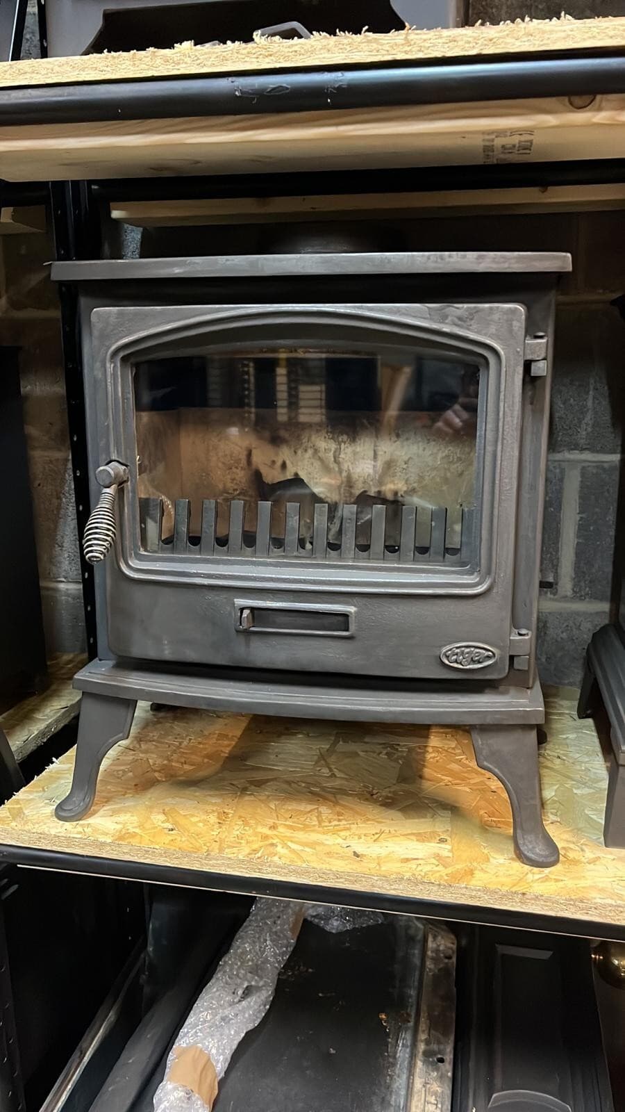 Tiger "Gallery" STOVE 5KW MULTIFUEL, (log,wood+burner), DEFRA, 🚚🚚🚚 4