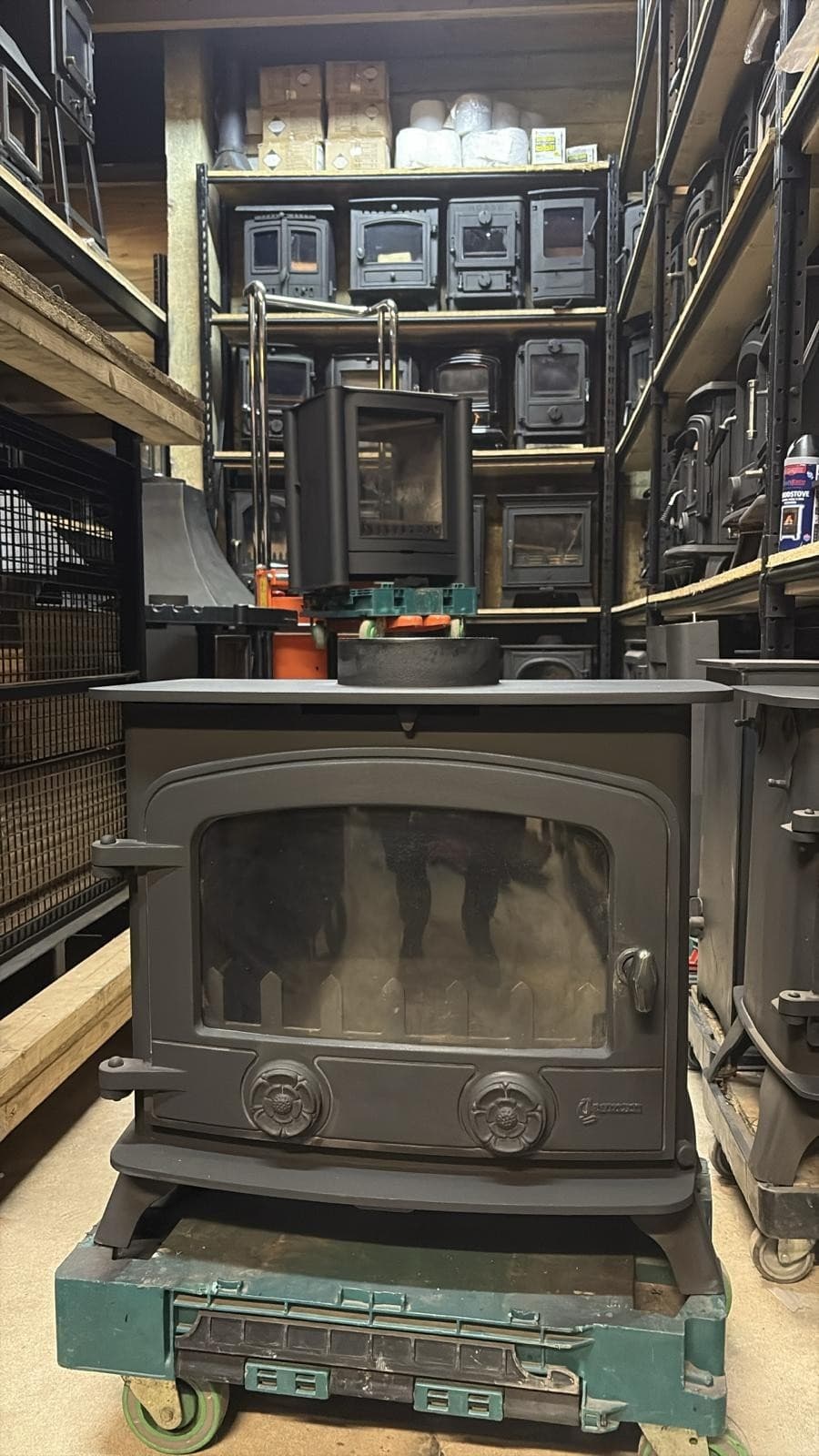Yeoman EXE Stove 7 Kw, FLAT TOP STOVE, WOOD STOVE ,  (log,wood+burner), 🚚🚚 🚚 2