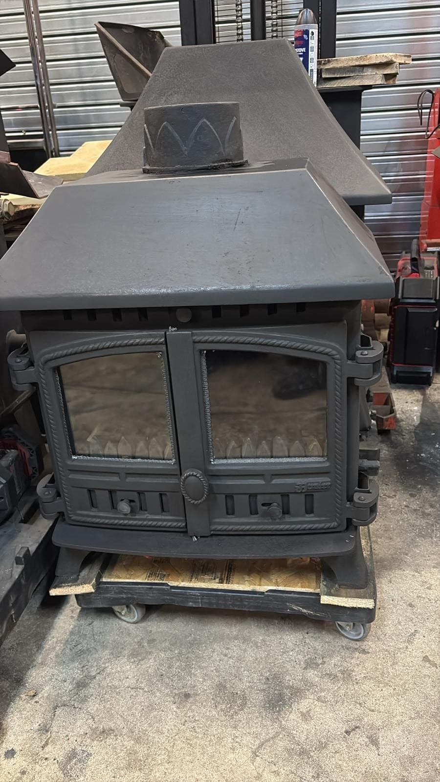 Hunter Herald 8 Stove 8kw, BOILER, MULTIFUEL, COAL (log,wood+burner), 🚚🚚 3