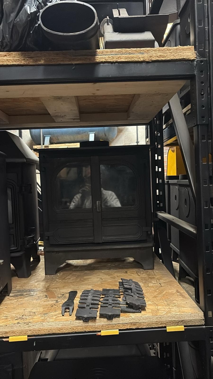 Dunsley Highlander 8 Stove 8kw, BOILER, MULTIFUEL, (log,wood+burner), DEFRA, 🚚 4