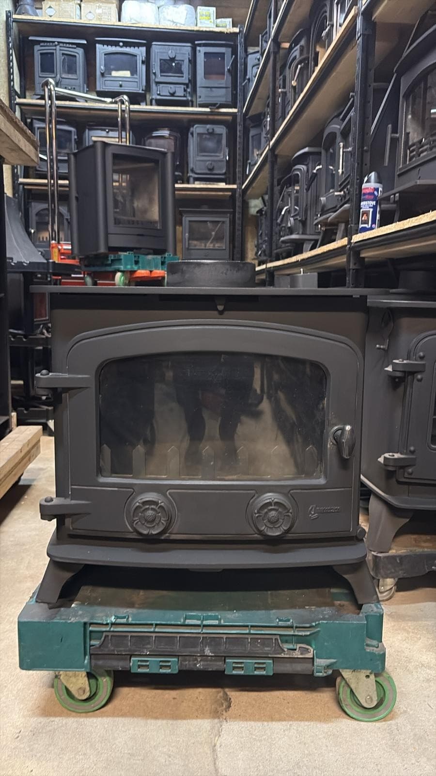 Yeoman EXE Stove 7 Kw, FLAT TOP STOVE, WOOD STOVE ,  (log,wood+burner), 🚚🚚 🚚