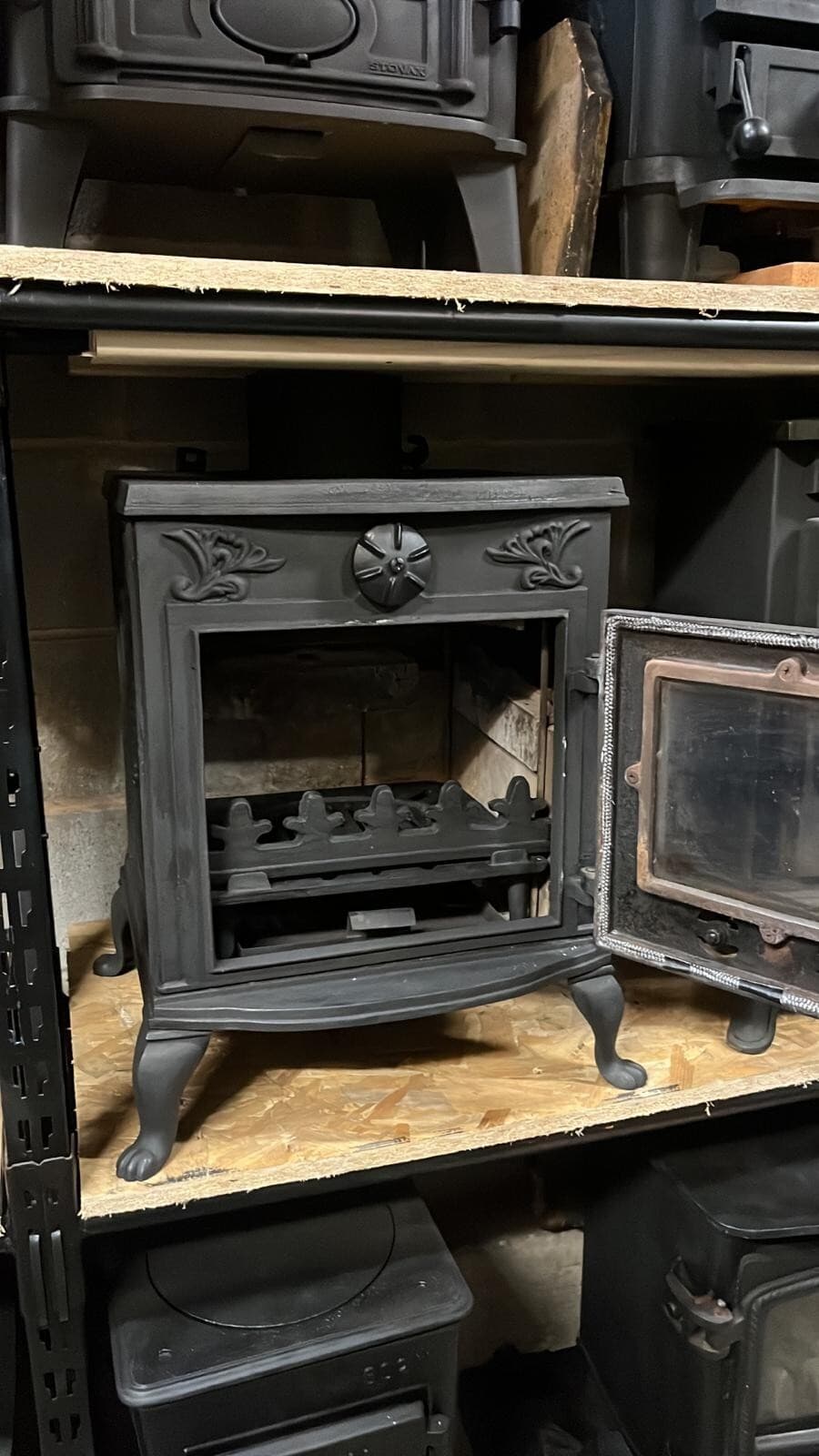 Classic Vintage Cast Iron STOVE 6KW  MULTIFUEL, (log,wood+burner), DEFRA, 🚚🚚 3